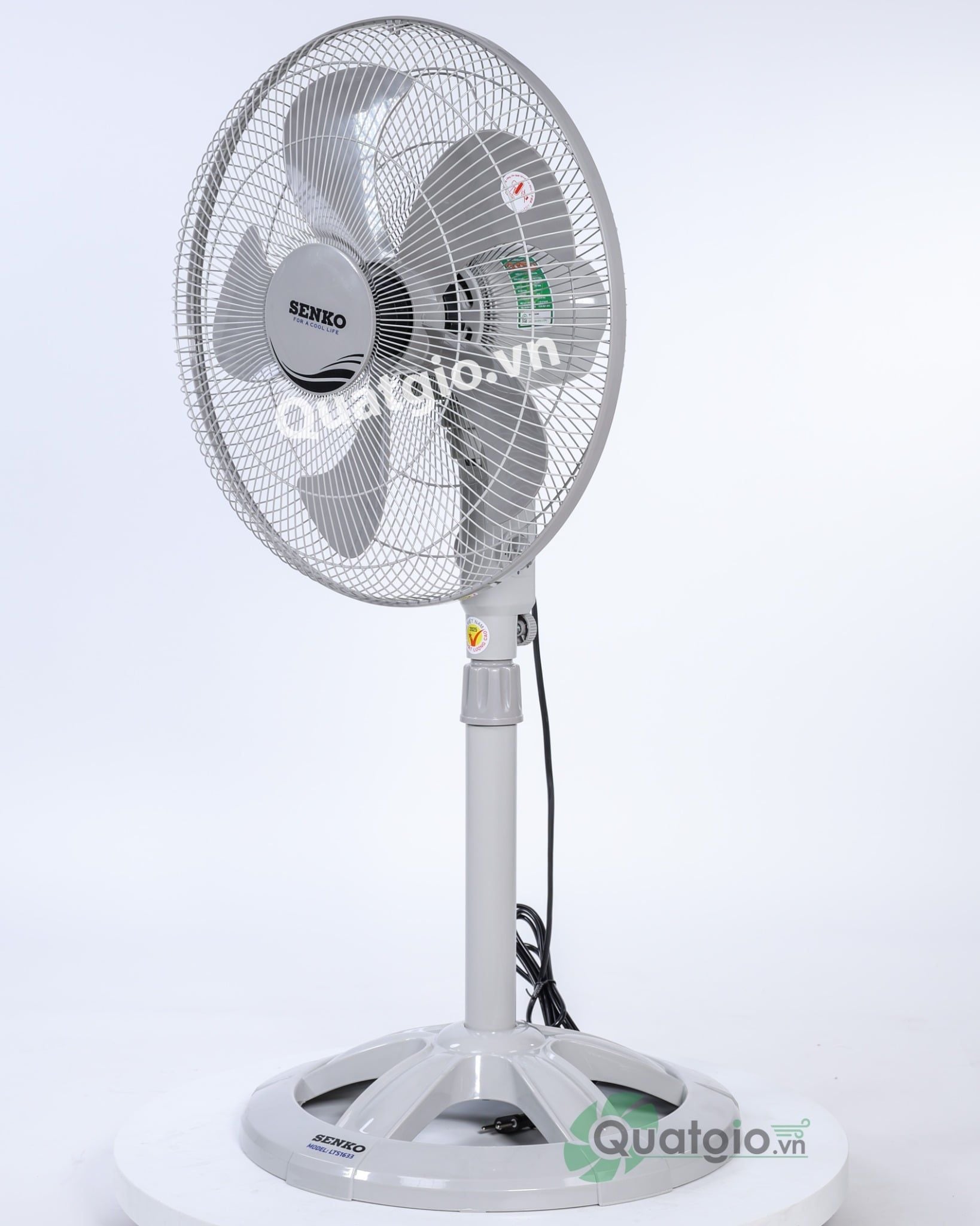 [ New 2026 ] Quạt lửng Senko LTS1633 - 60W - (Đen cam/Kem nâu)