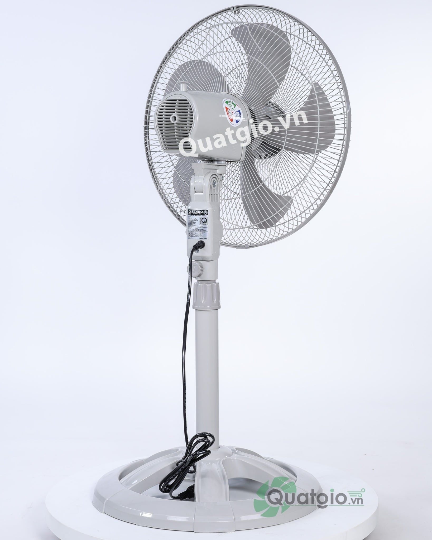 [ New 2026 ] Quạt lửng Senko LTS1633 - 60W - (Đen cam/Kem nâu)