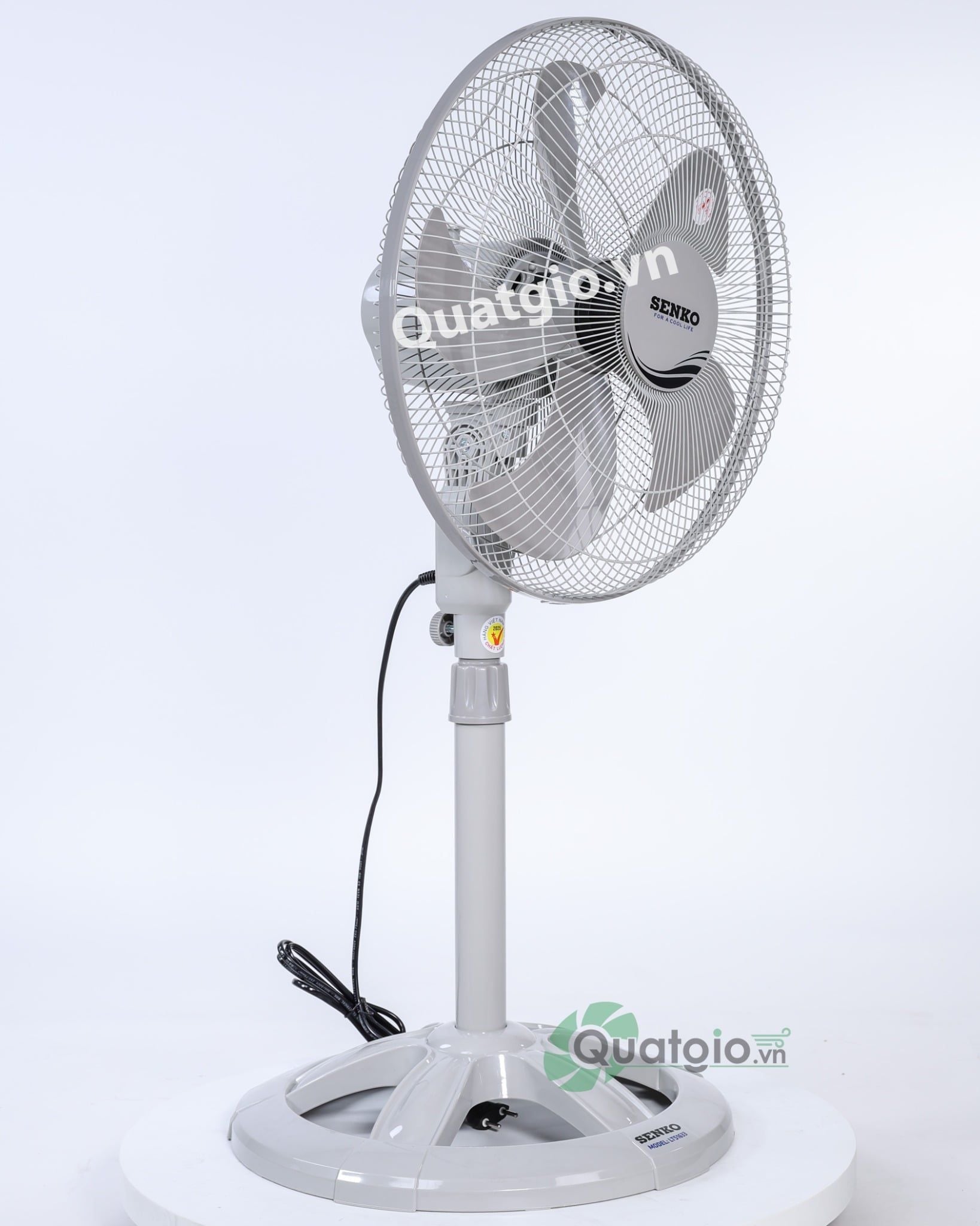 [ New 2026 ] Quạt lửng Senko LTS1633 - 60W - (Đen cam/Kem nâu)