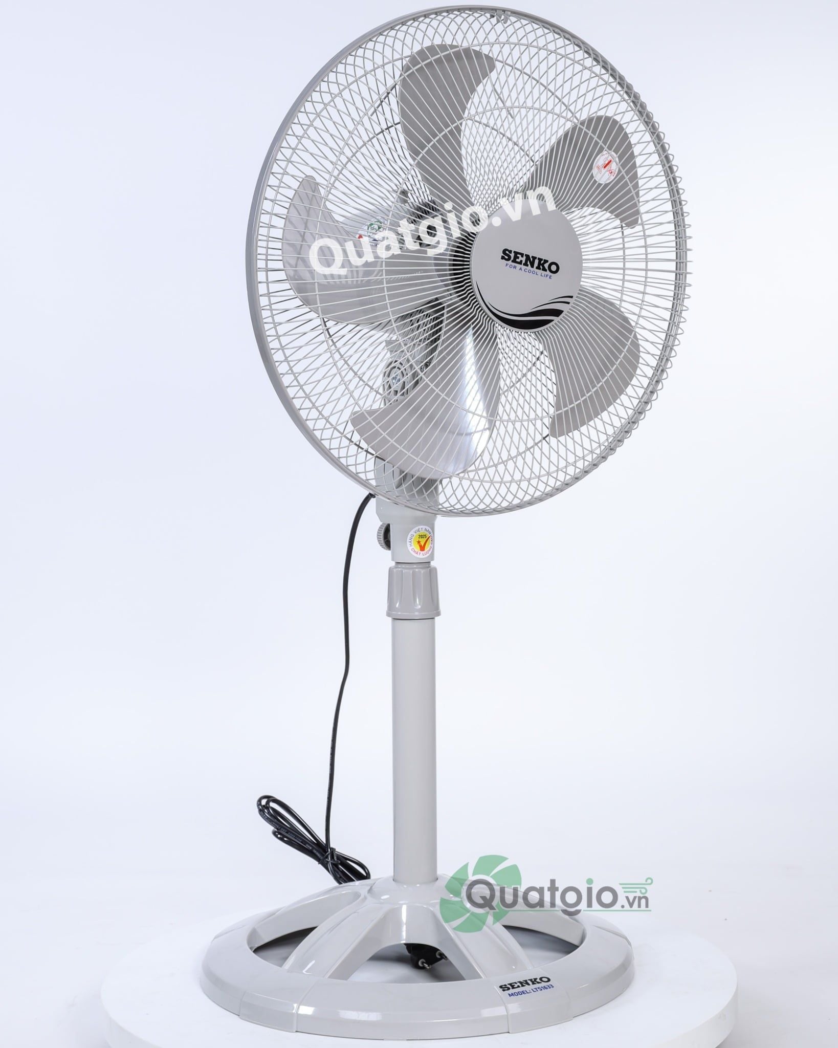 [ New 2026 ] Quạt lửng Senko LTS1633 - 60W - (Đen cam/Kem nâu)