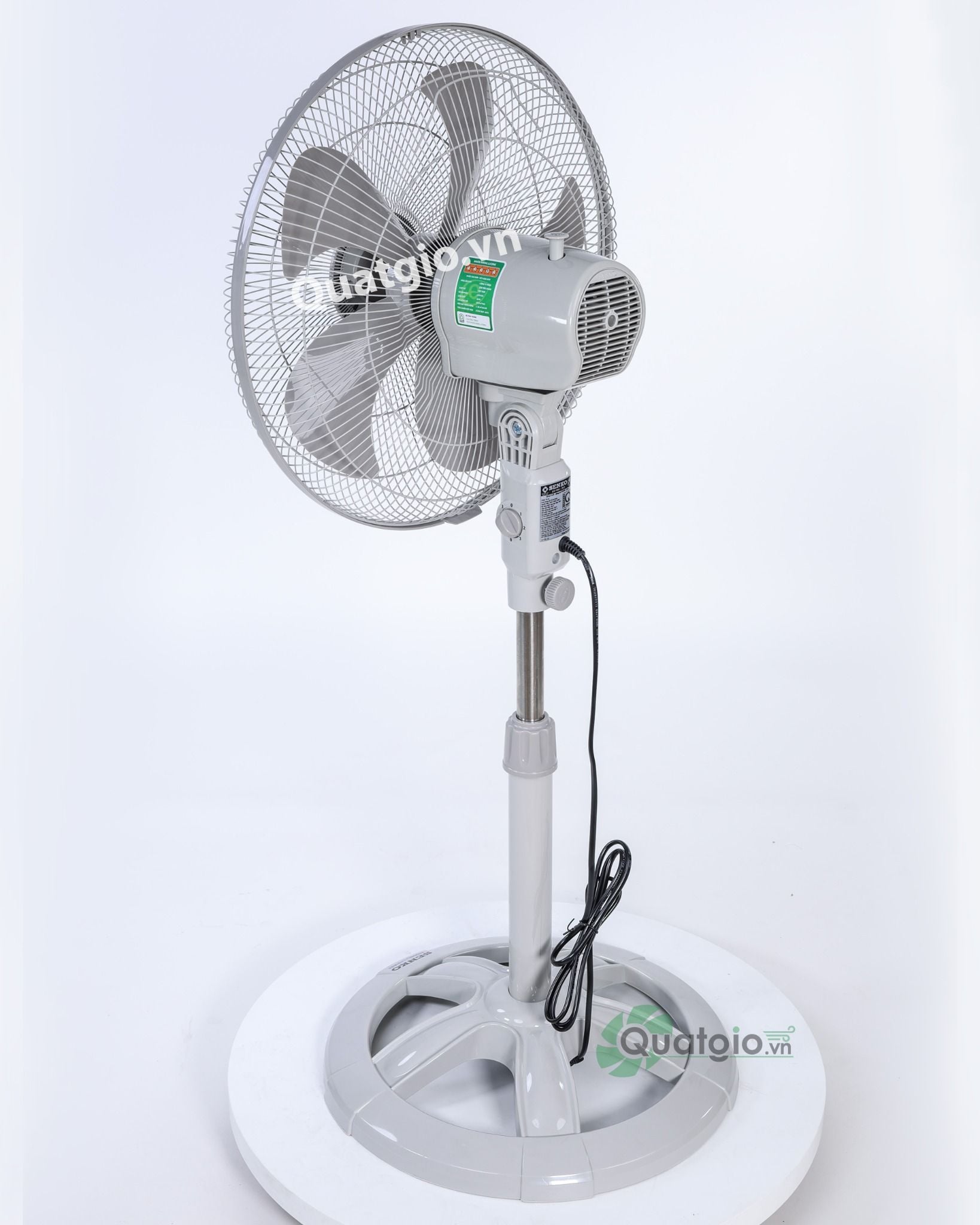 [ New 2026 ] Quạt lửng Senko LTS1633 - 60W - (Đen cam/Kem nâu)