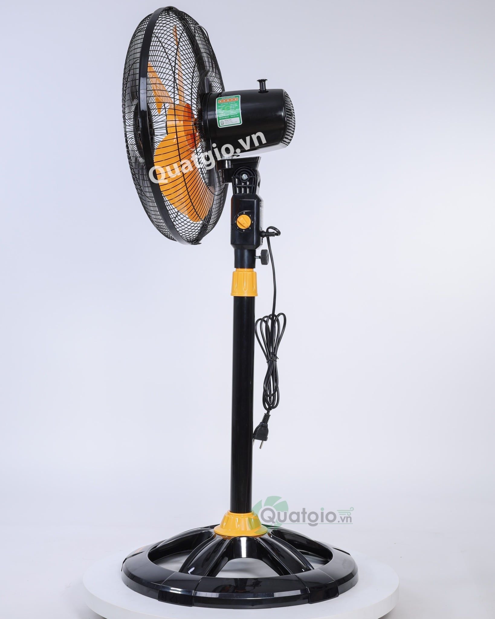 [ New 2026 ] Quạt đứng Senko DTS1603 - 60W - (Đen cam/Kem nâu)