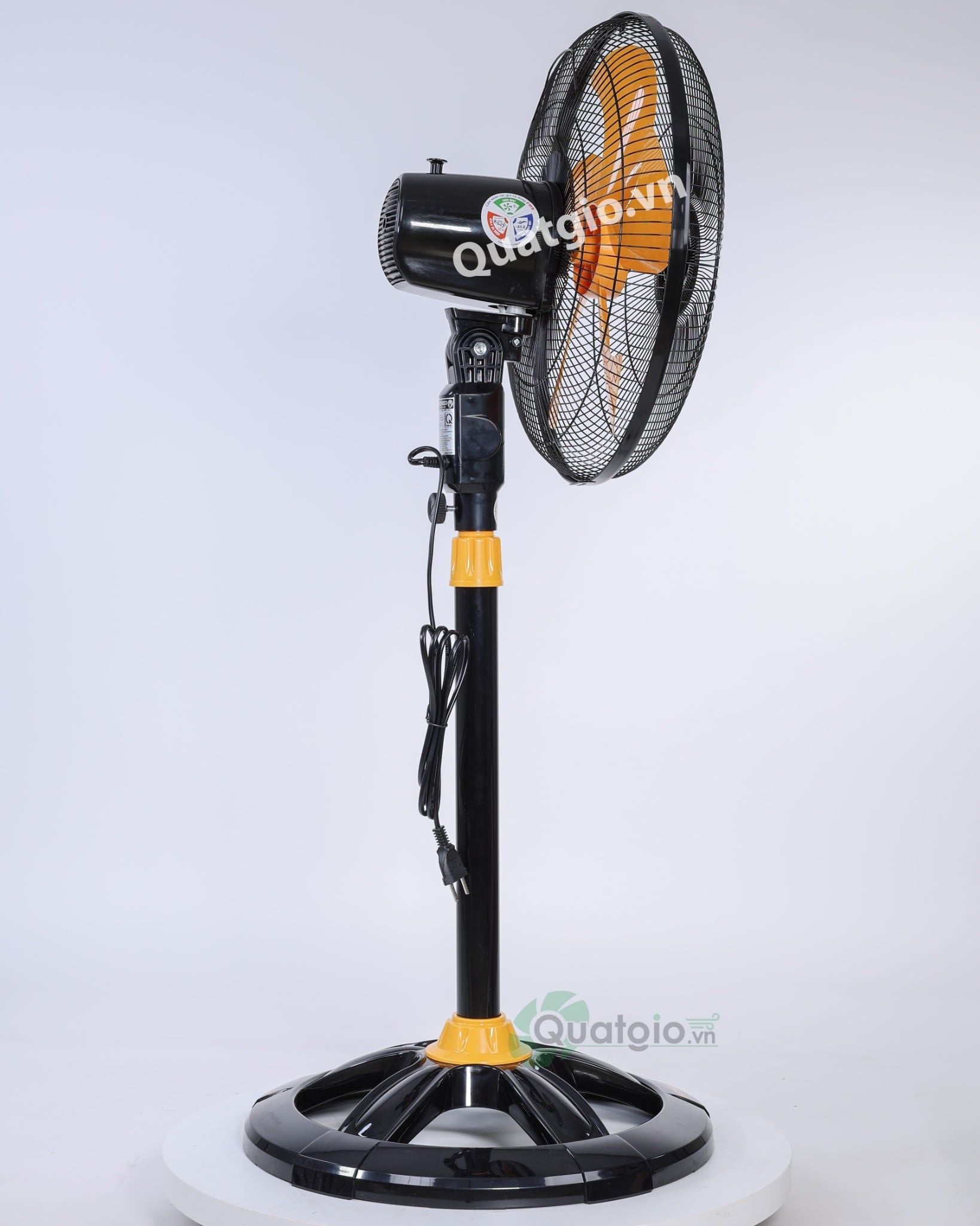 [ New 2026 ] Quạt đứng Senko DTS1603 - 60W - (Đen cam/Kem nâu)