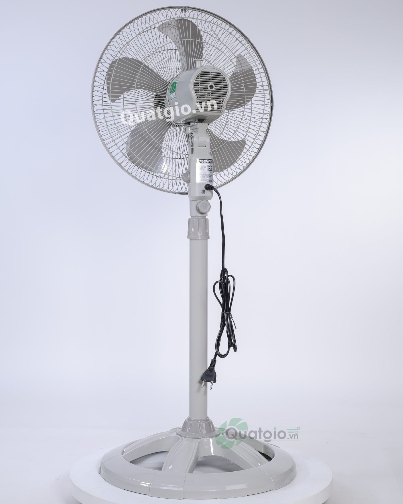 [ New 2026 ] Quạt đứng Senko DTS1603 - 60W - (Đen cam/Kem nâu)