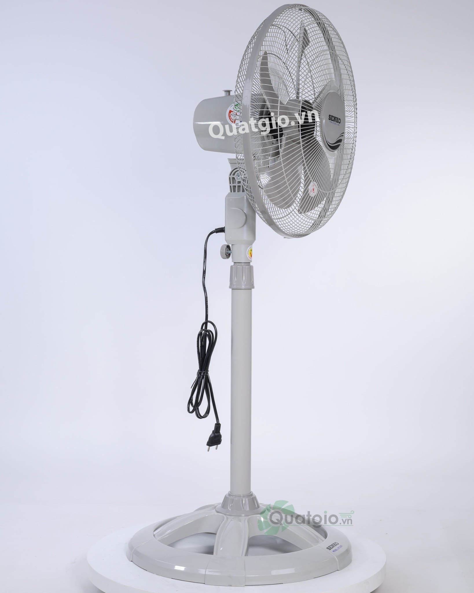 [ New 2026 ] Quạt đứng Senko DTS1603 - 60W - (Đen cam/Kem nâu)