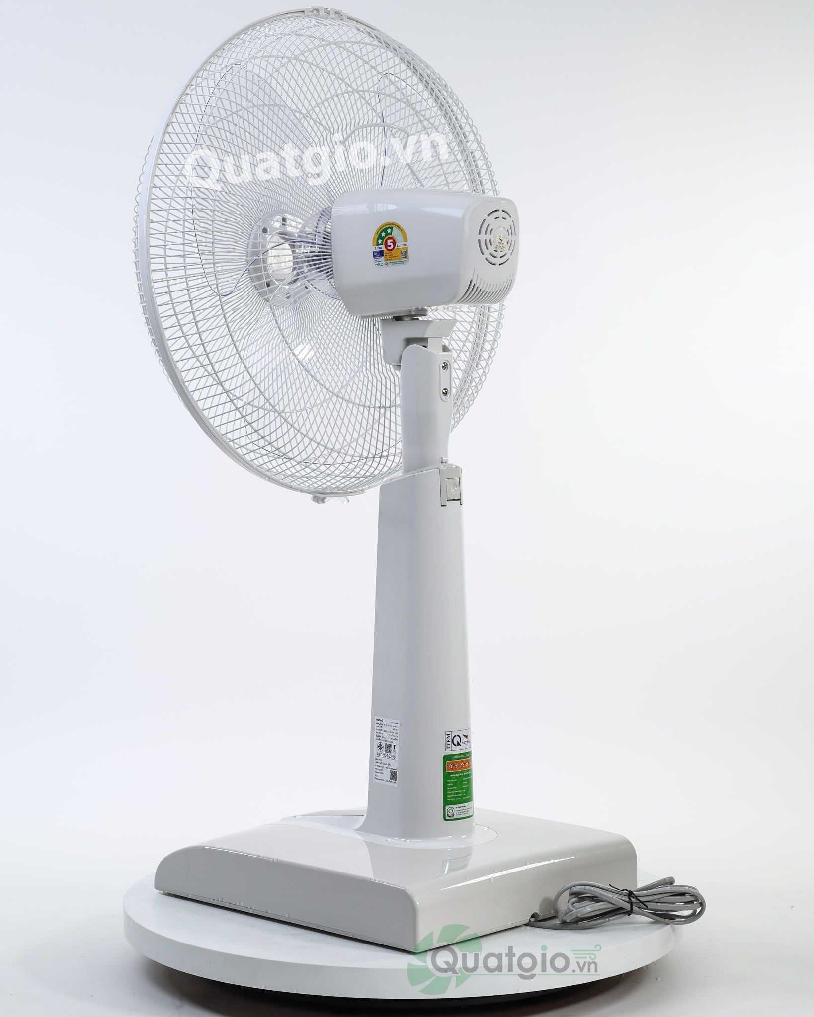 [Hỏa tốc] Quạt Thái Lan lửng Hatari Slide Smart L1 61w - remote