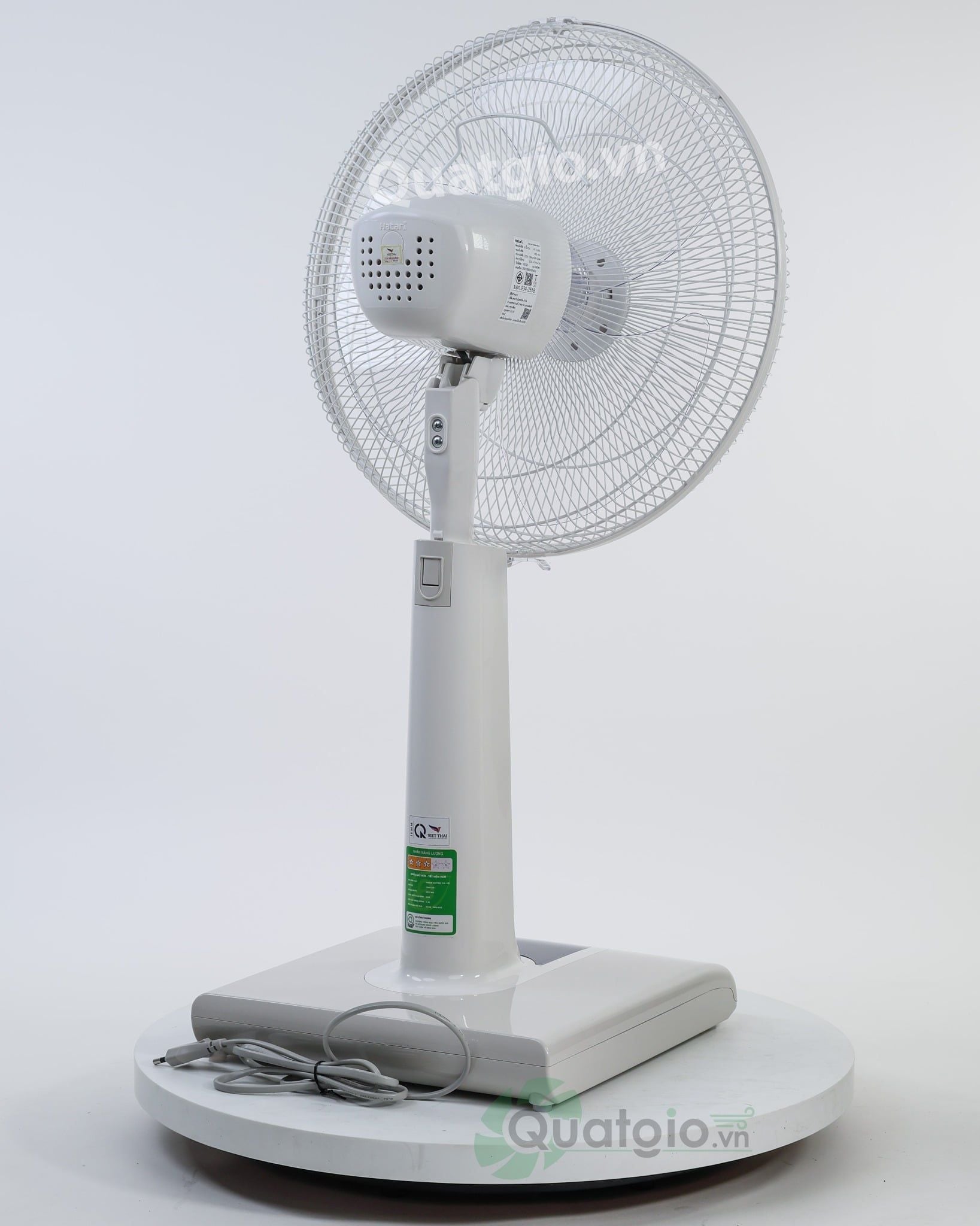 [Hỏa tốc] Quạt Thái Lan lửng Hatari HT-S16R2 52w - Remote