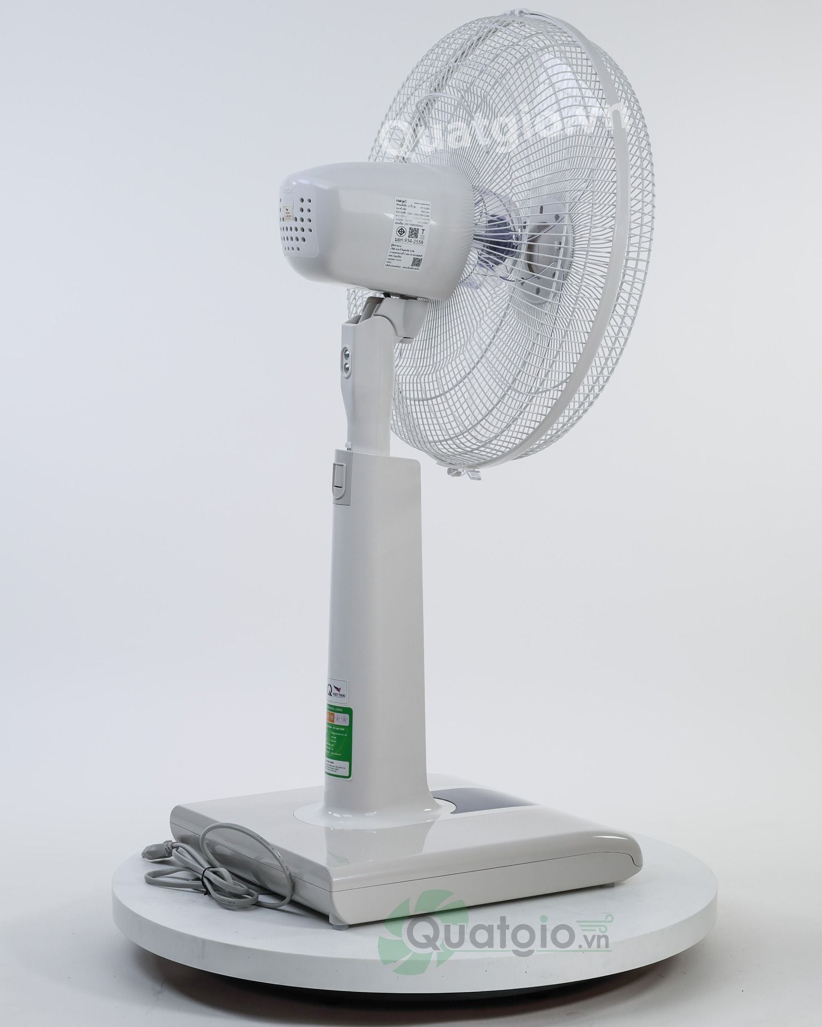 [Hỏa tốc] Quạt Thái Lan lửng Hatari HT-S16R2 52w - Remote
