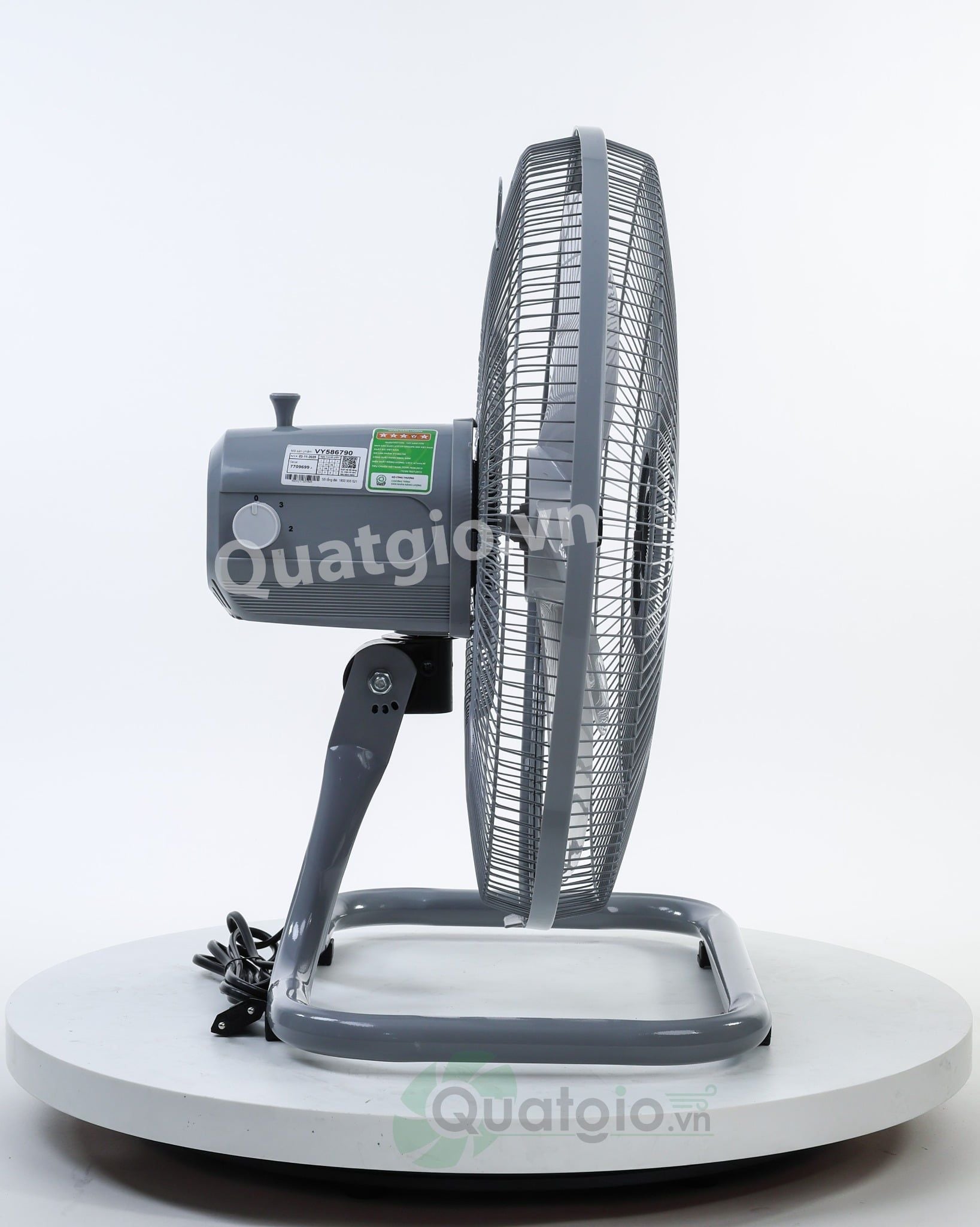 Quạt sàn Bán Công Nghiệp Asia VY586790 - Xám - 45cm - 80W