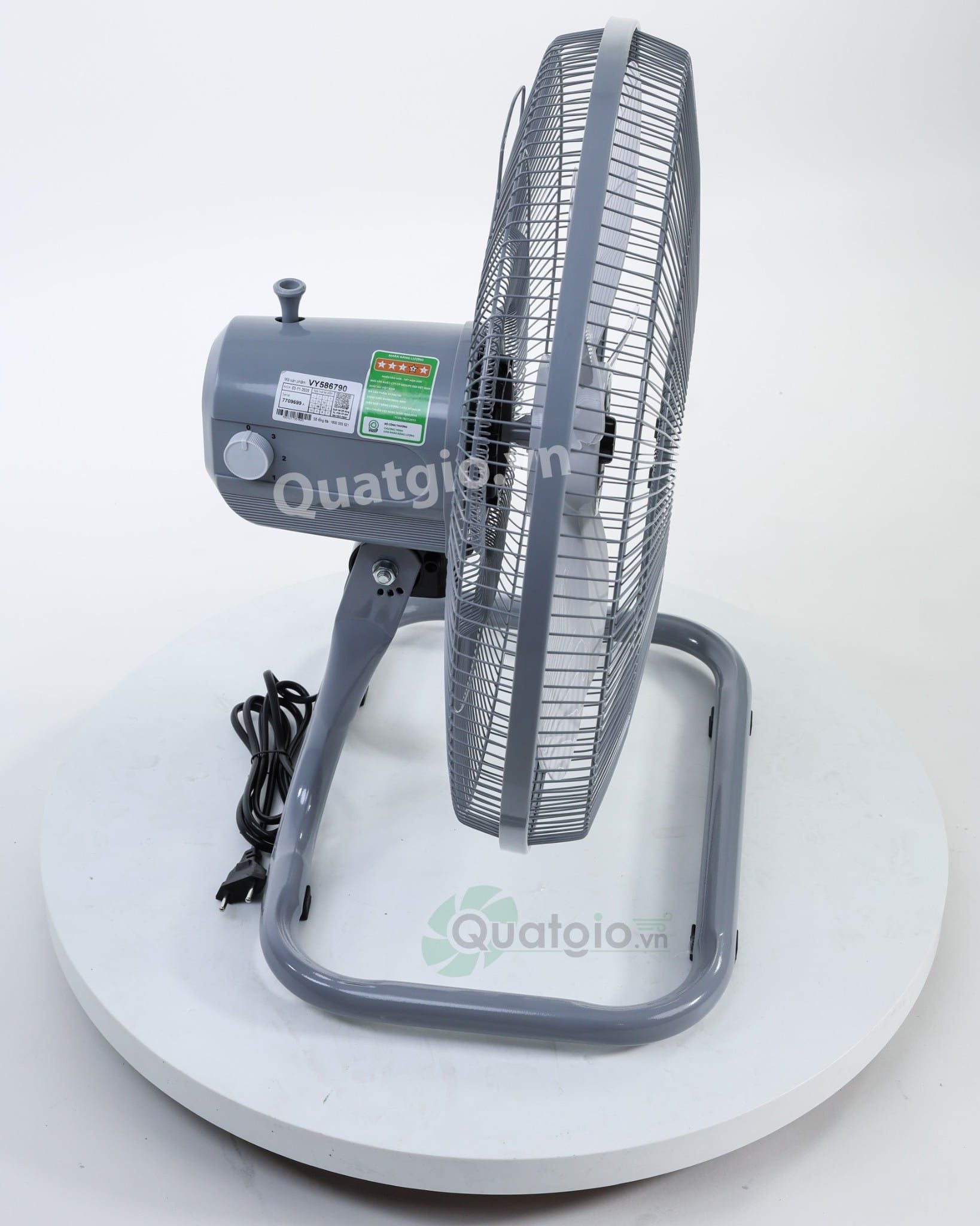 Quạt sàn Bán Công Nghiệp Asia VY586790 - Xám - 45cm - 80W