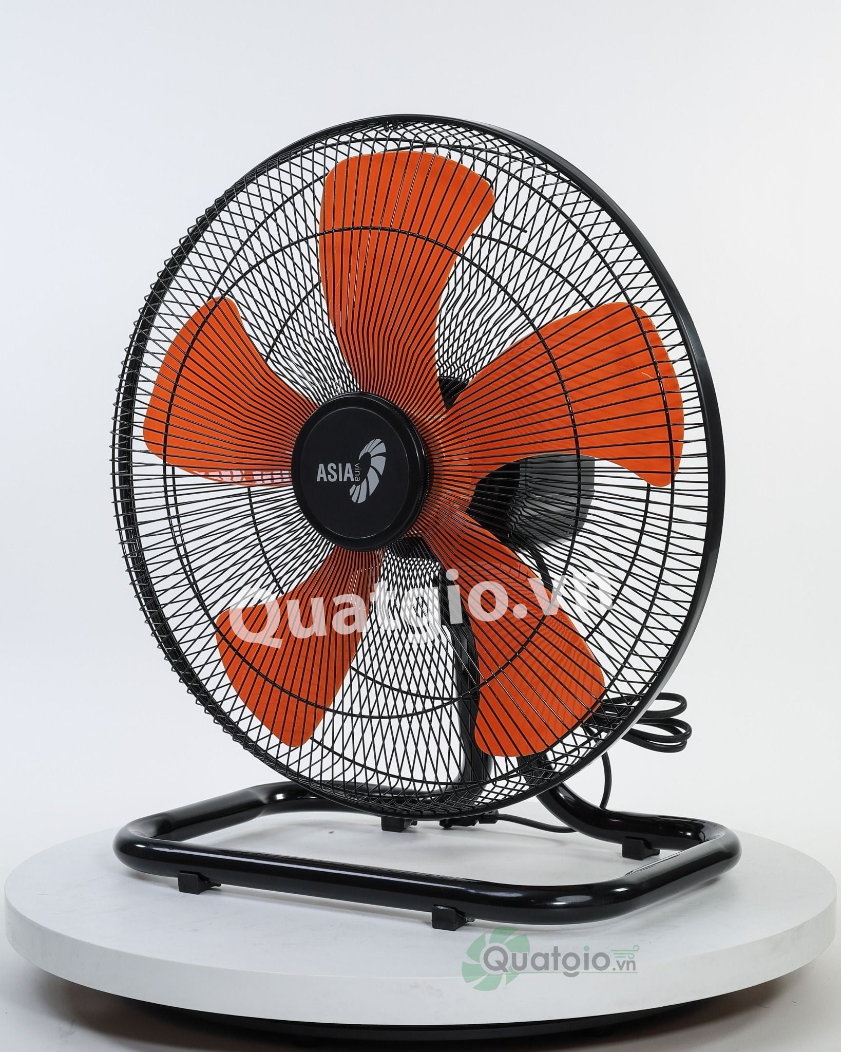 [Hỏa tốc] Quạt sàn Bán Công Nghiệp Asia VY586890 - Đen Cam - 45cm - 80W