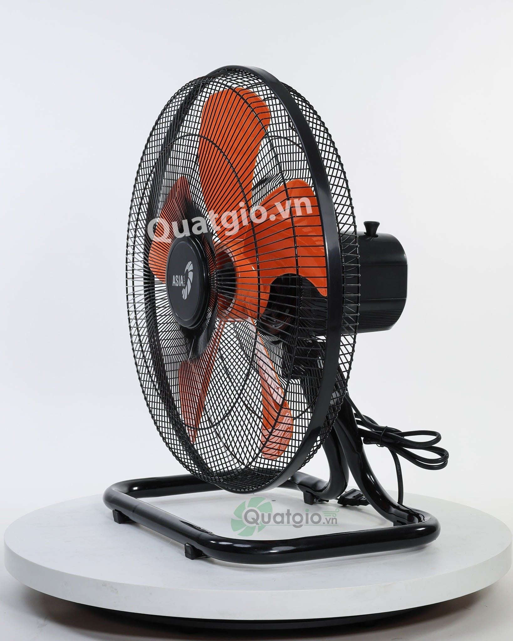[Hỏa tốc] Quạt sàn Bán Công Nghiệp Asia VY586890 - Đen Cam - 45cm - 80W