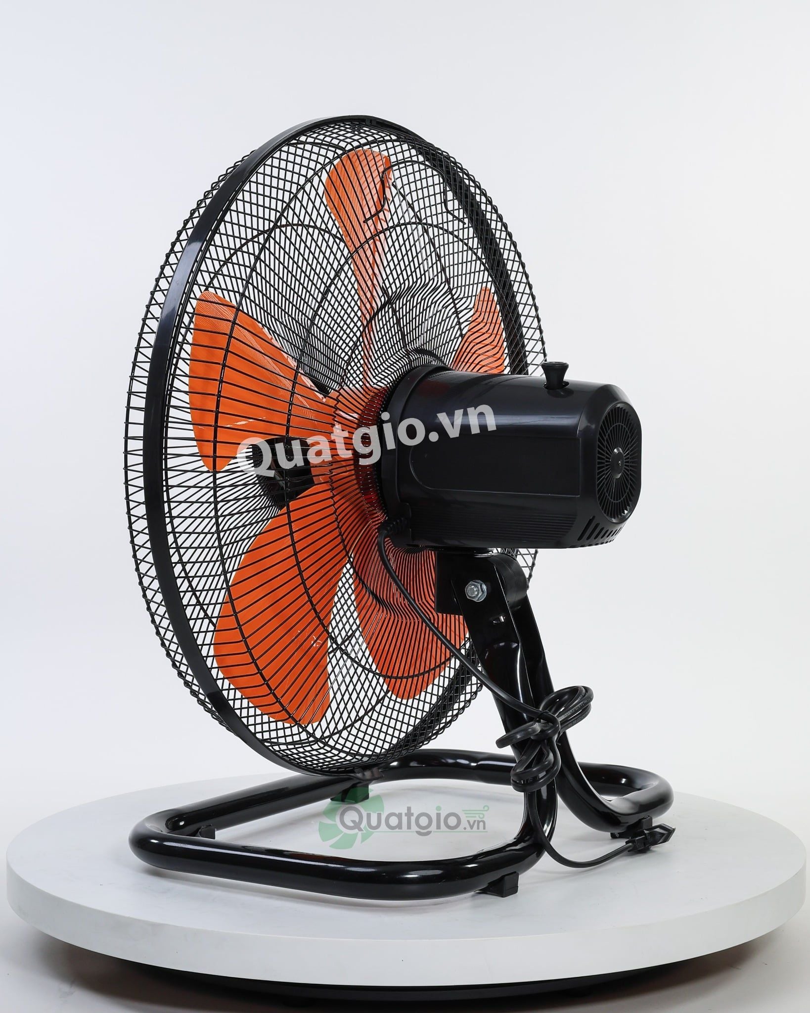 [Hỏa tốc] Quạt sàn Bán Công Nghiệp Asia VY586890 - Đen Cam - 45cm - 80W