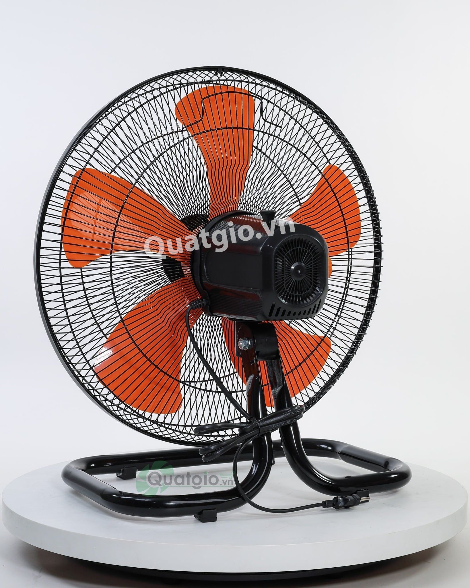 [Hỏa tốc] Quạt sàn Bán Công Nghiệp Asia VY586890 - Đen Cam - 45cm - 80W