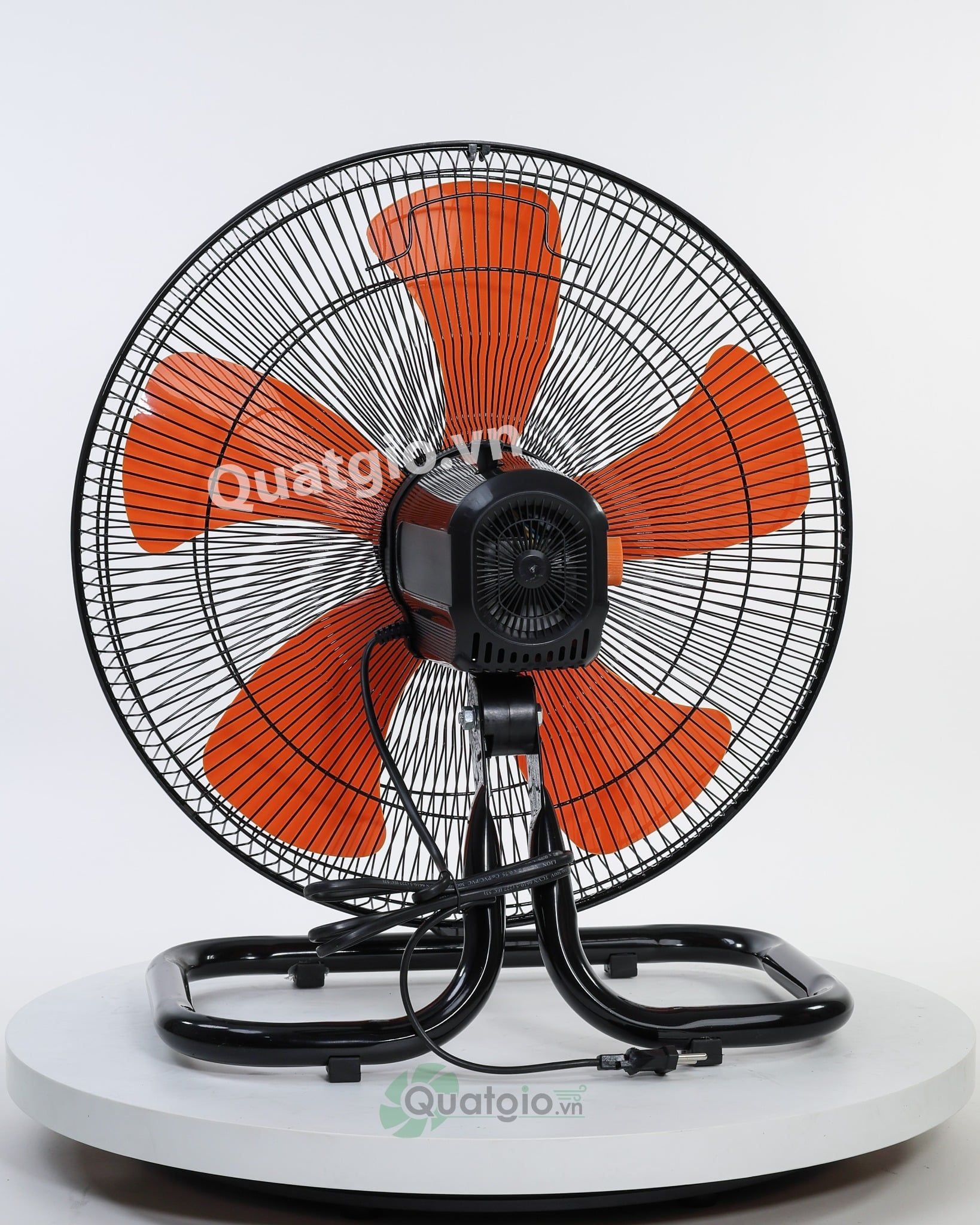 [Hỏa tốc] Quạt sàn Bán Công Nghiệp Asia VY586890 - Đen Cam - 45cm - 80W