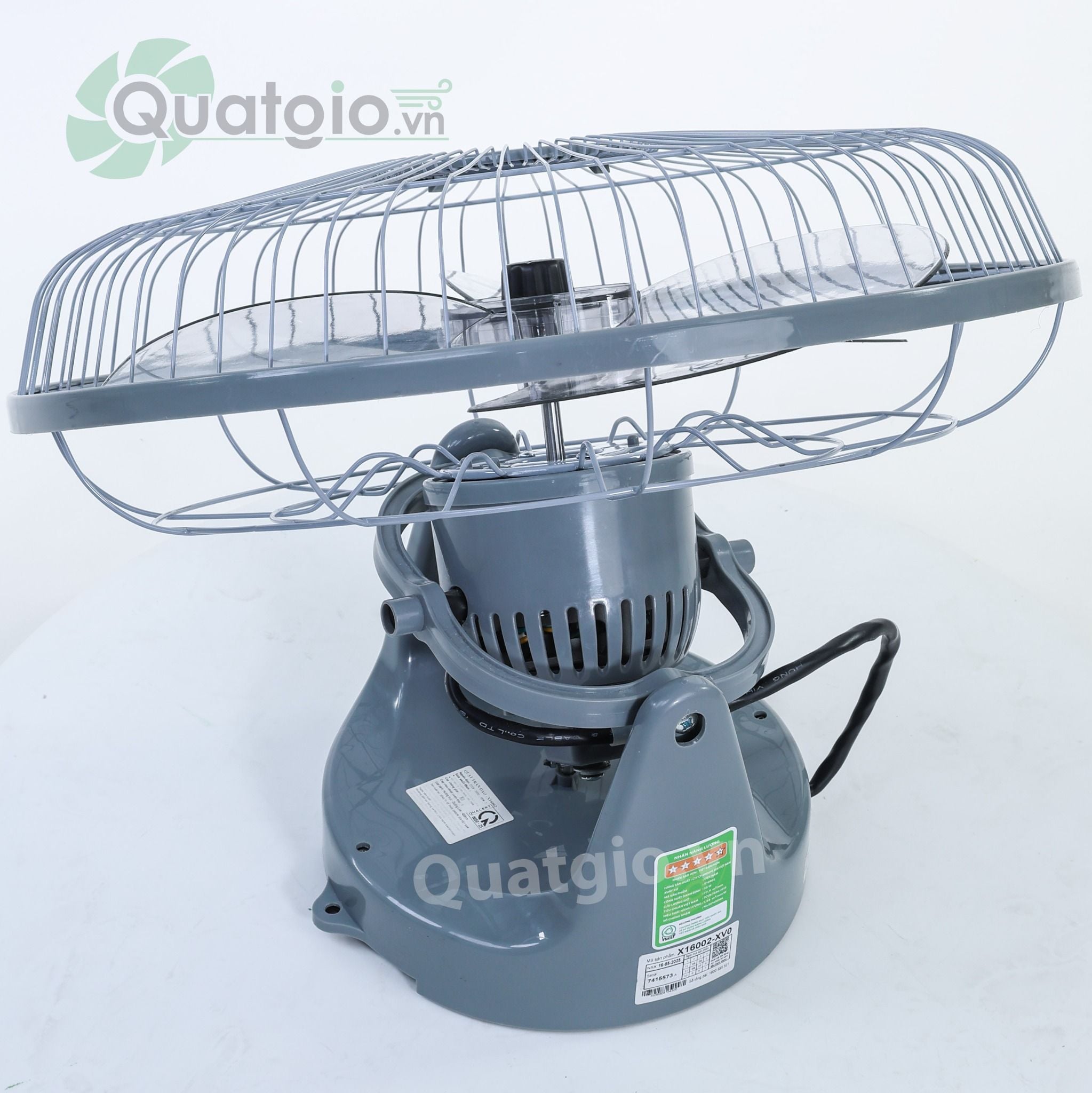 Quạt trần đảo Asia X16002 - 55w - remote