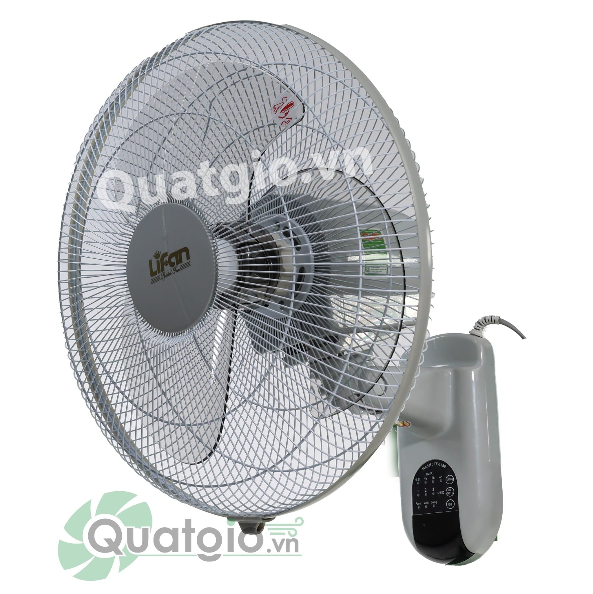 Quạt treo đảo hình sóng LiFan TE-1689 - Remote