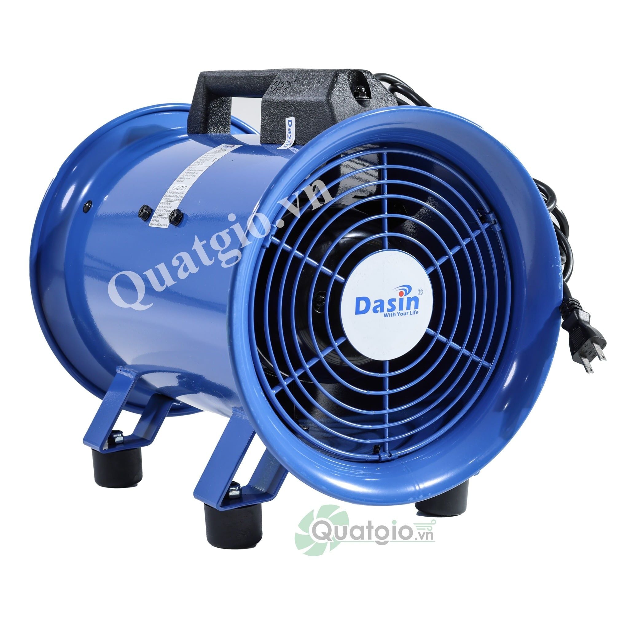 Quạt thông gió di động Dasin KIN-200 - 107w (220V/380V)