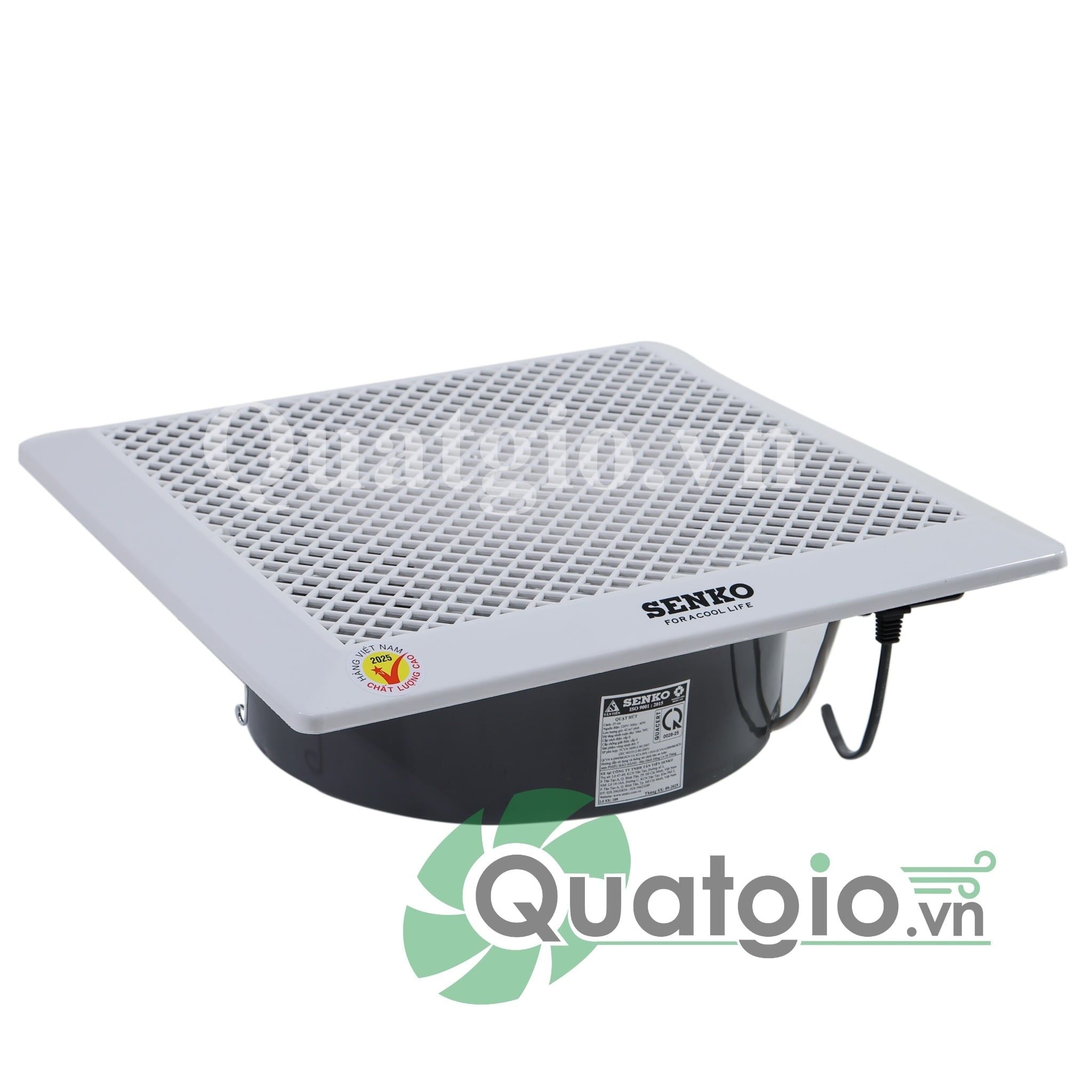 [Hỏa tốc] Quạt hút trần SENKO HT250 40w
