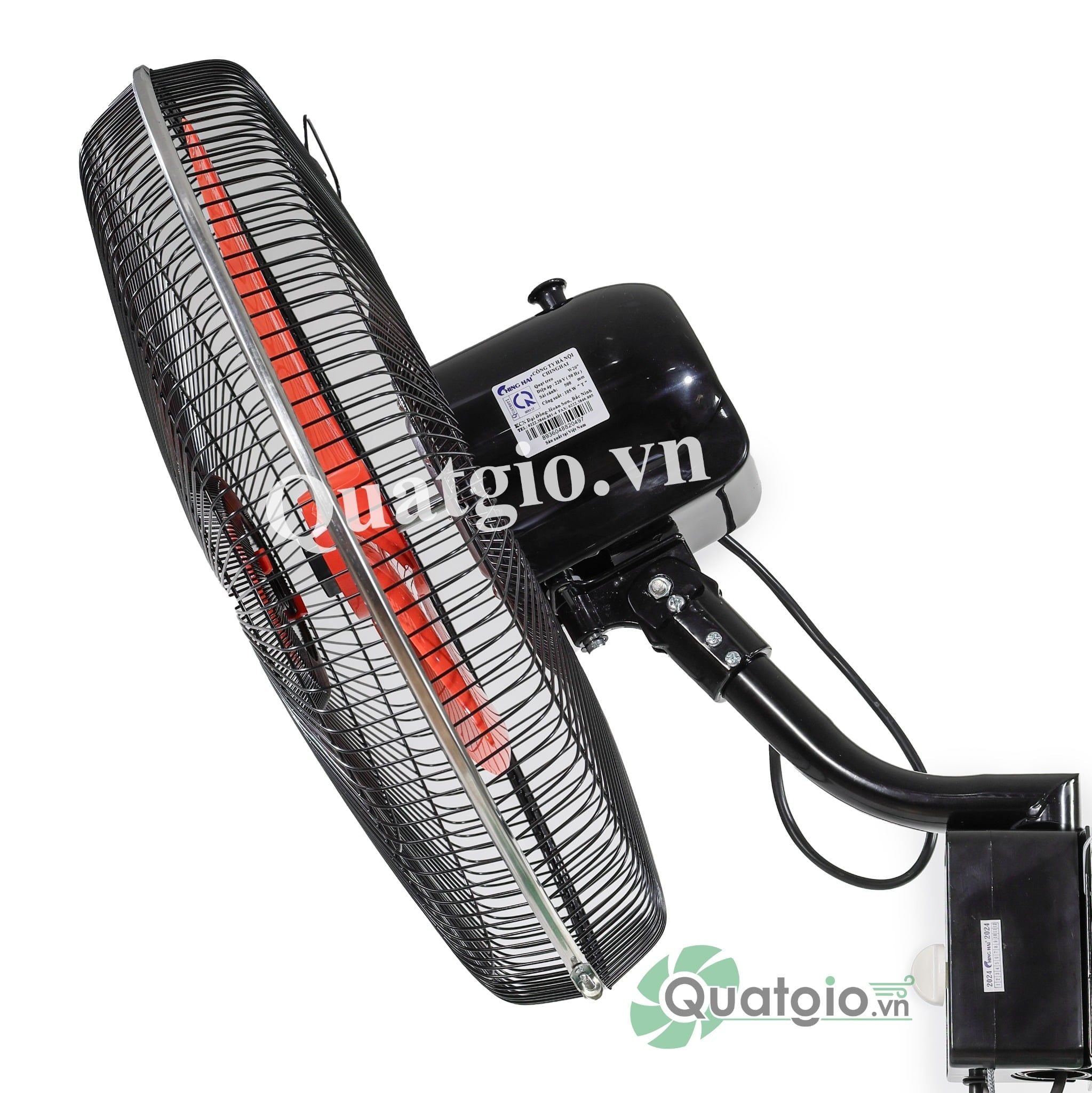 Quạt treo công nghiệp ChingHai W20 105W - Dây giật