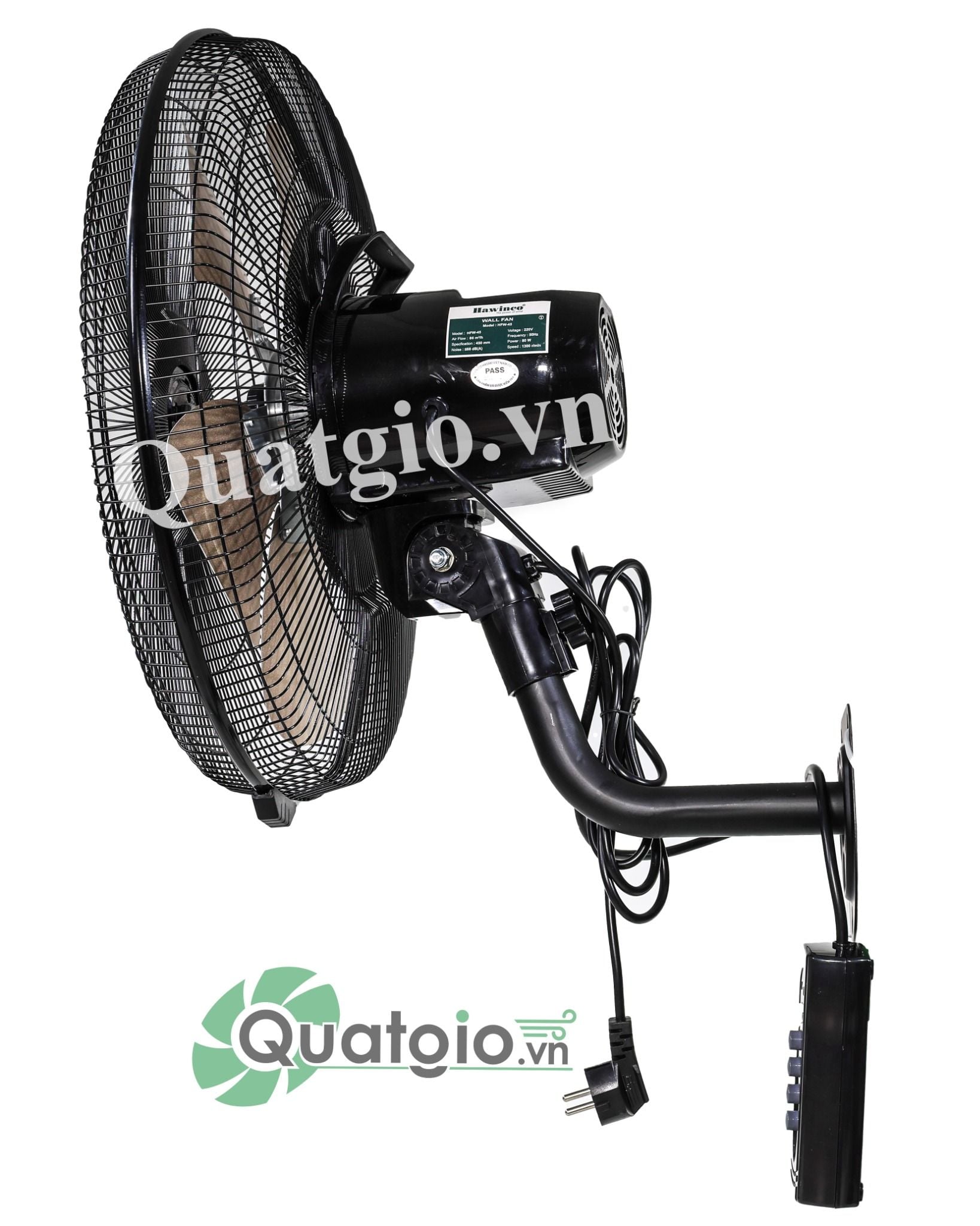 Quạt treo công nghiệp Hawinco HFW-45 - 80W