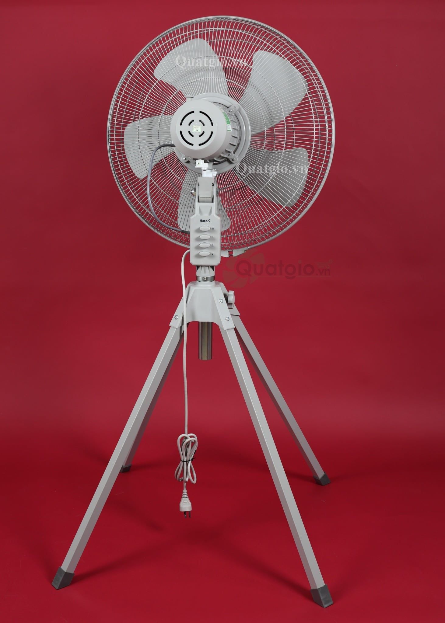 [Hỏa tốc] Quạt Thái Lan đứng công nghiệp Hatari IQ22M1 - 197w - Sải cánh 55.8cm - Nút nhấn
