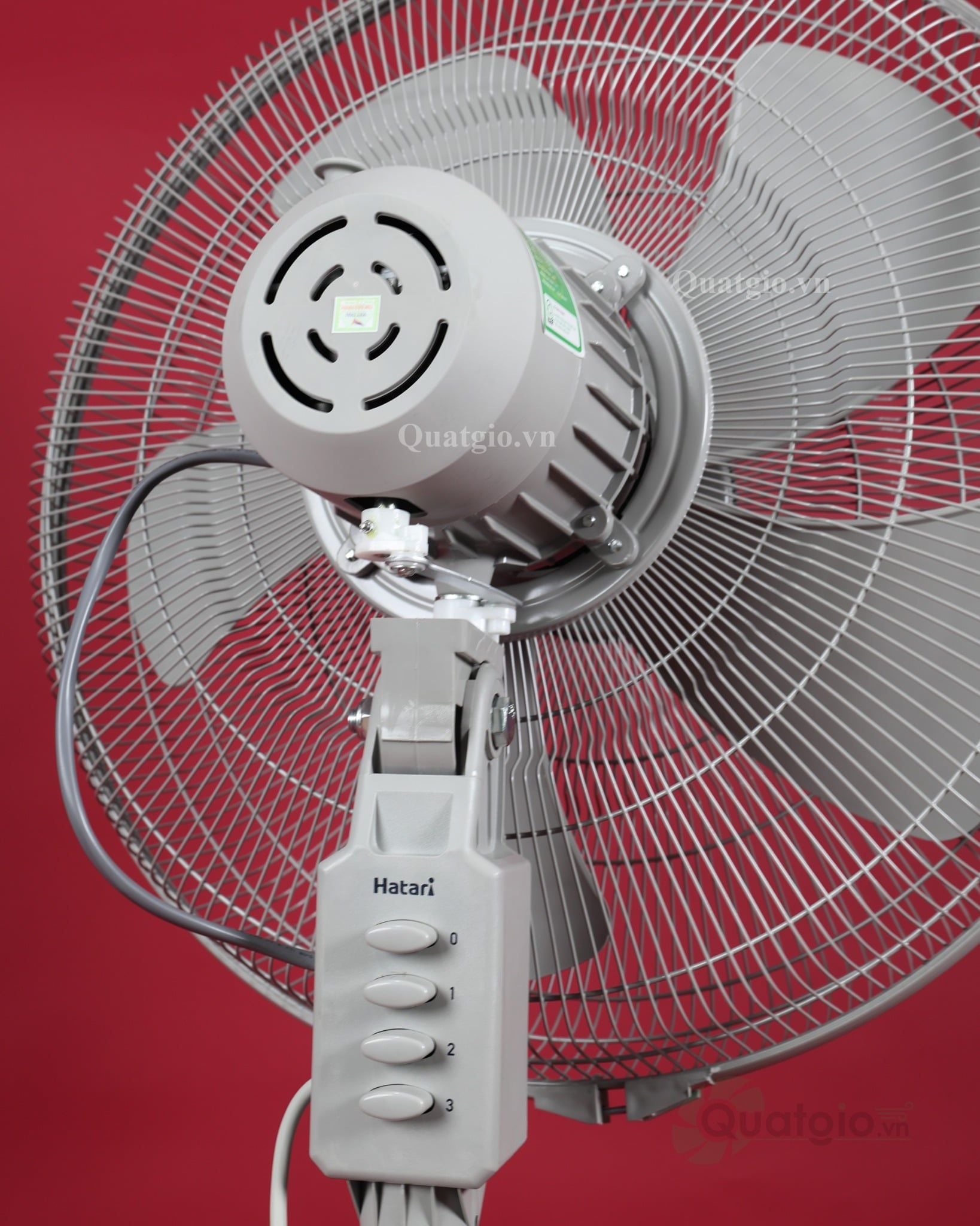 [Hỏa tốc] Quạt Thái Lan đứng công nghiệp Hatari IQ22M1 - 197w - Sải cánh 55.8cm - Nút nhấn