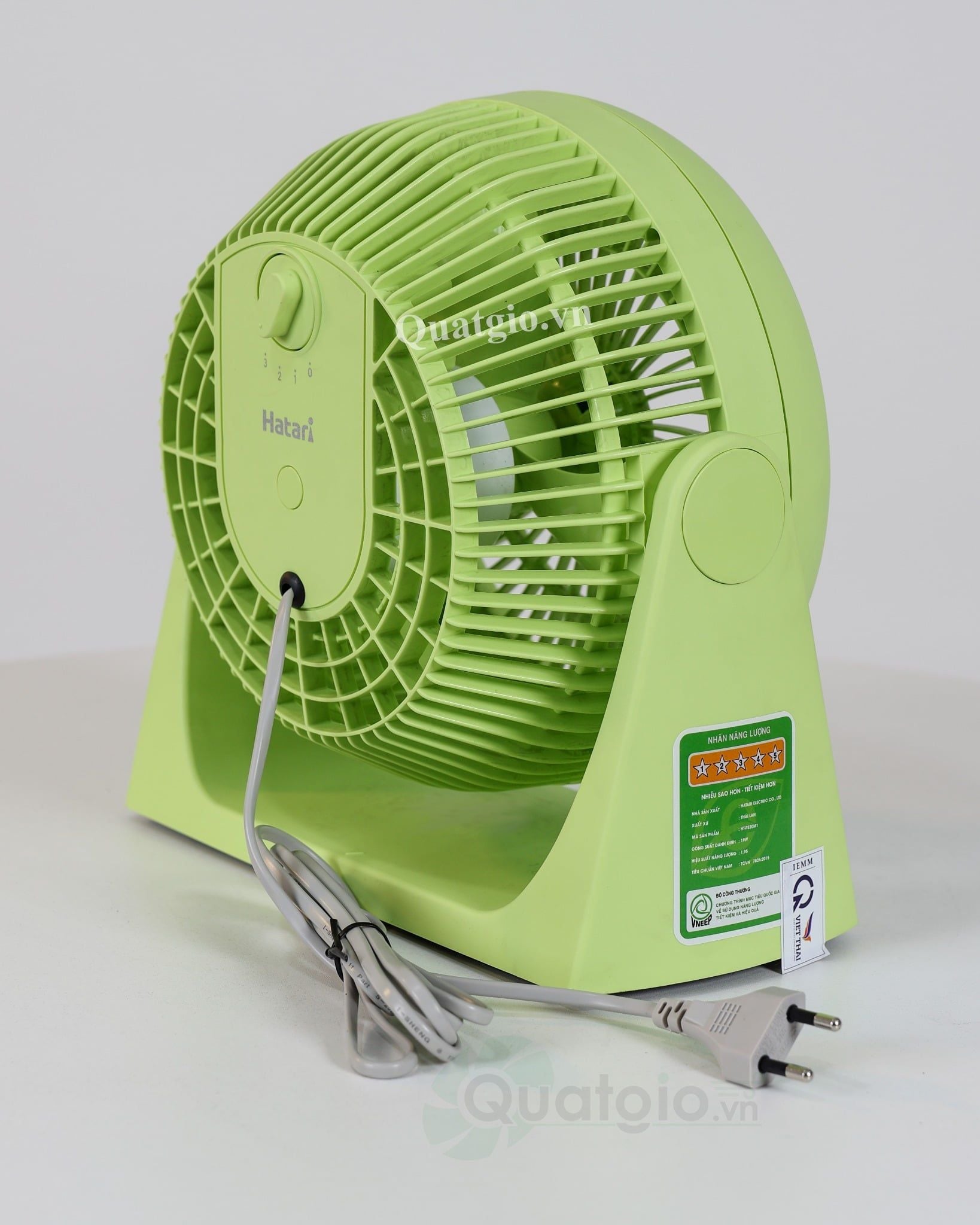 [Hỏa tốc] Quạt Thái Lan bàn HATARI HT-PS20M1 - 19w (Nhiều màu)