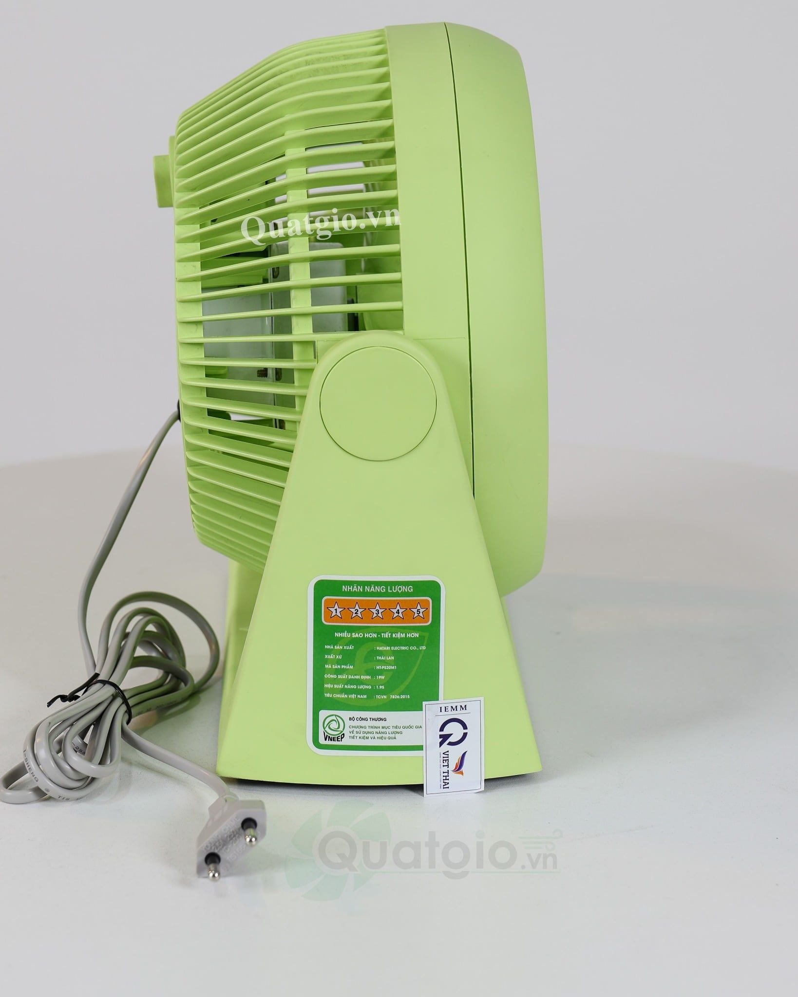 [Hỏa tốc] Quạt Thái Lan bàn HATARI HT-PS20M1 - 19w (Nhiều màu)