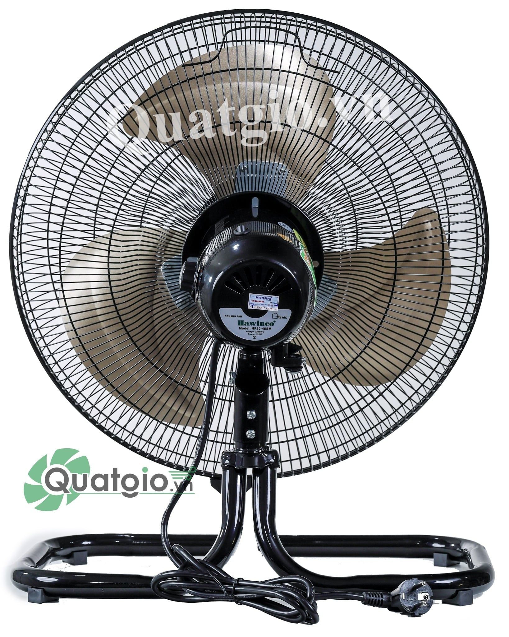 [Hỏa tốc] Quạt sàn Hawin20 HF20-50SM - 145w (Trắng/ Đen)