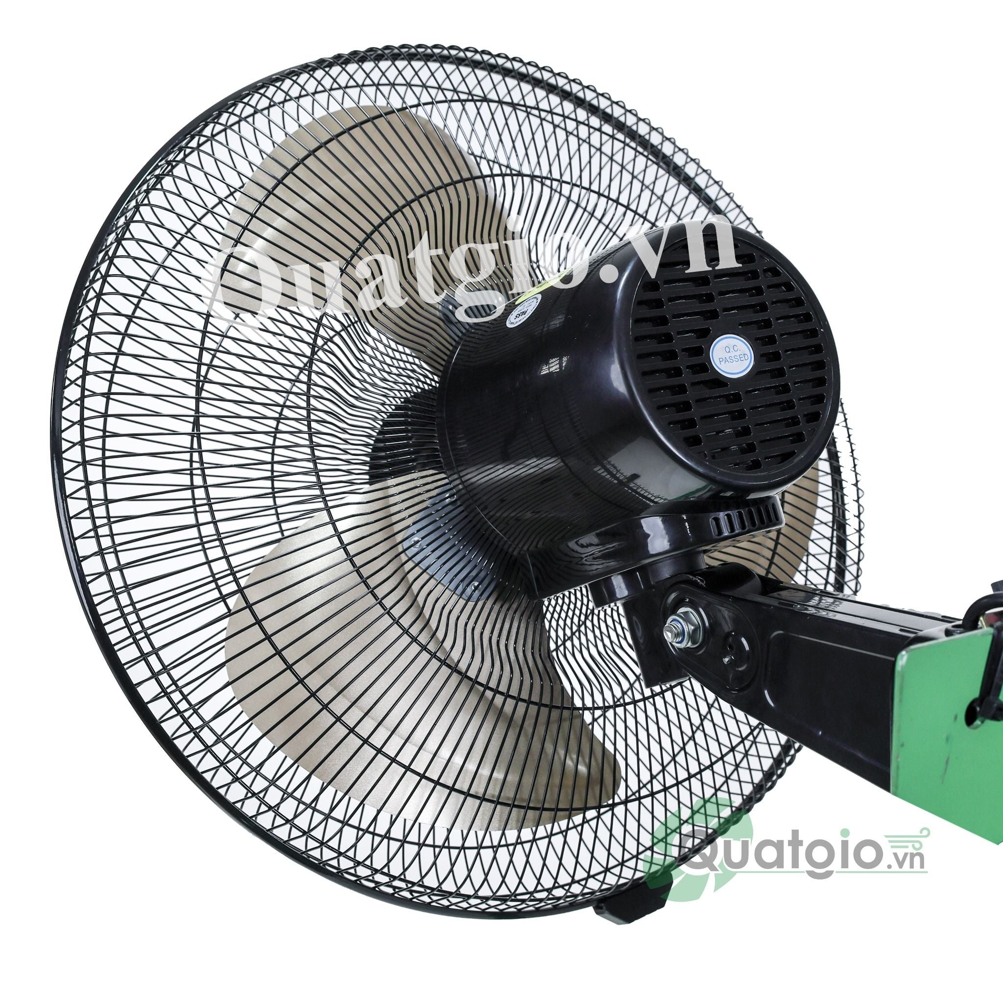 Quạt treo công nghiệp có Remote HW-45DC - 106W ( cánh vàng )