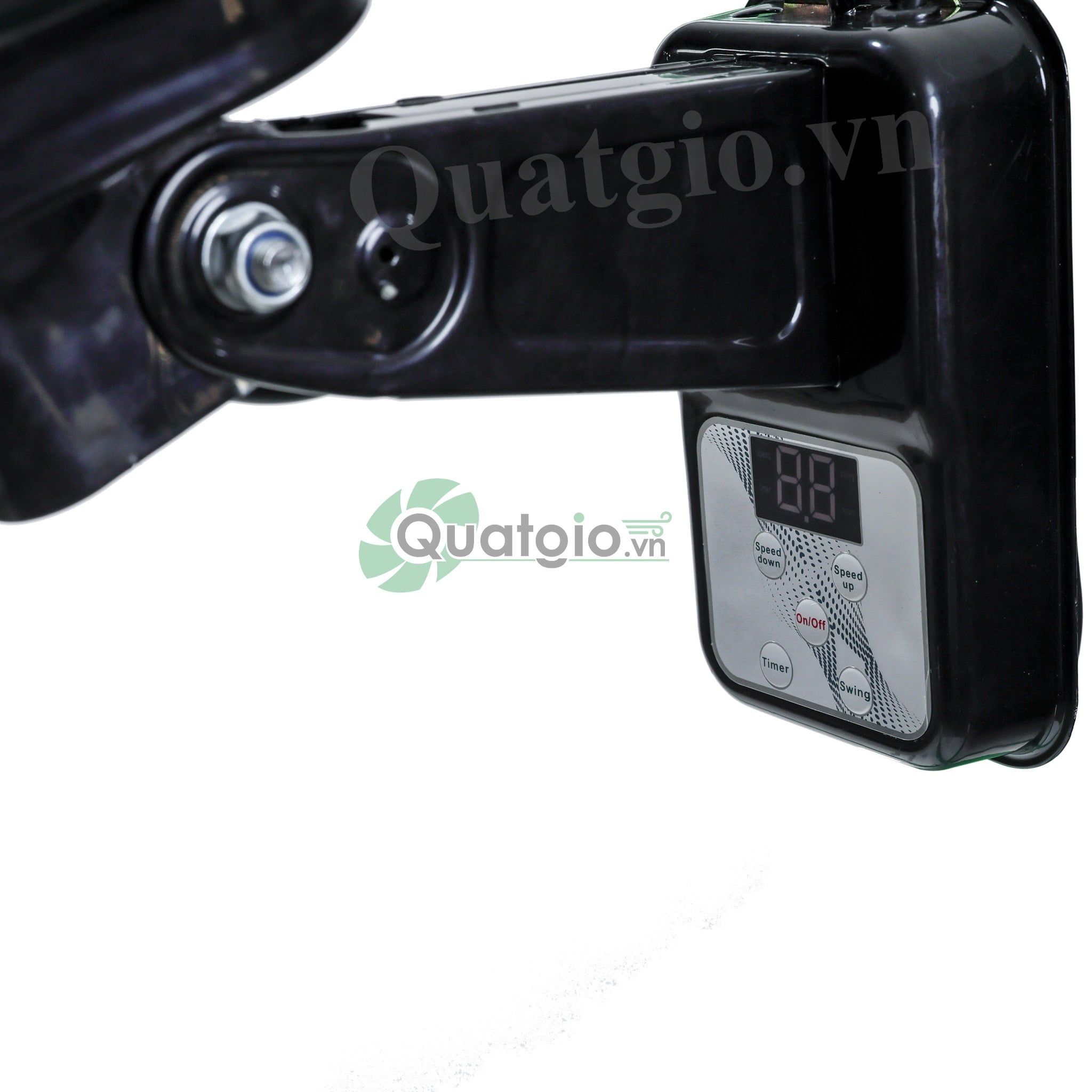 Quạt treo công nghiệp có Remote HW-45DC - 106W ( cánh vàng )