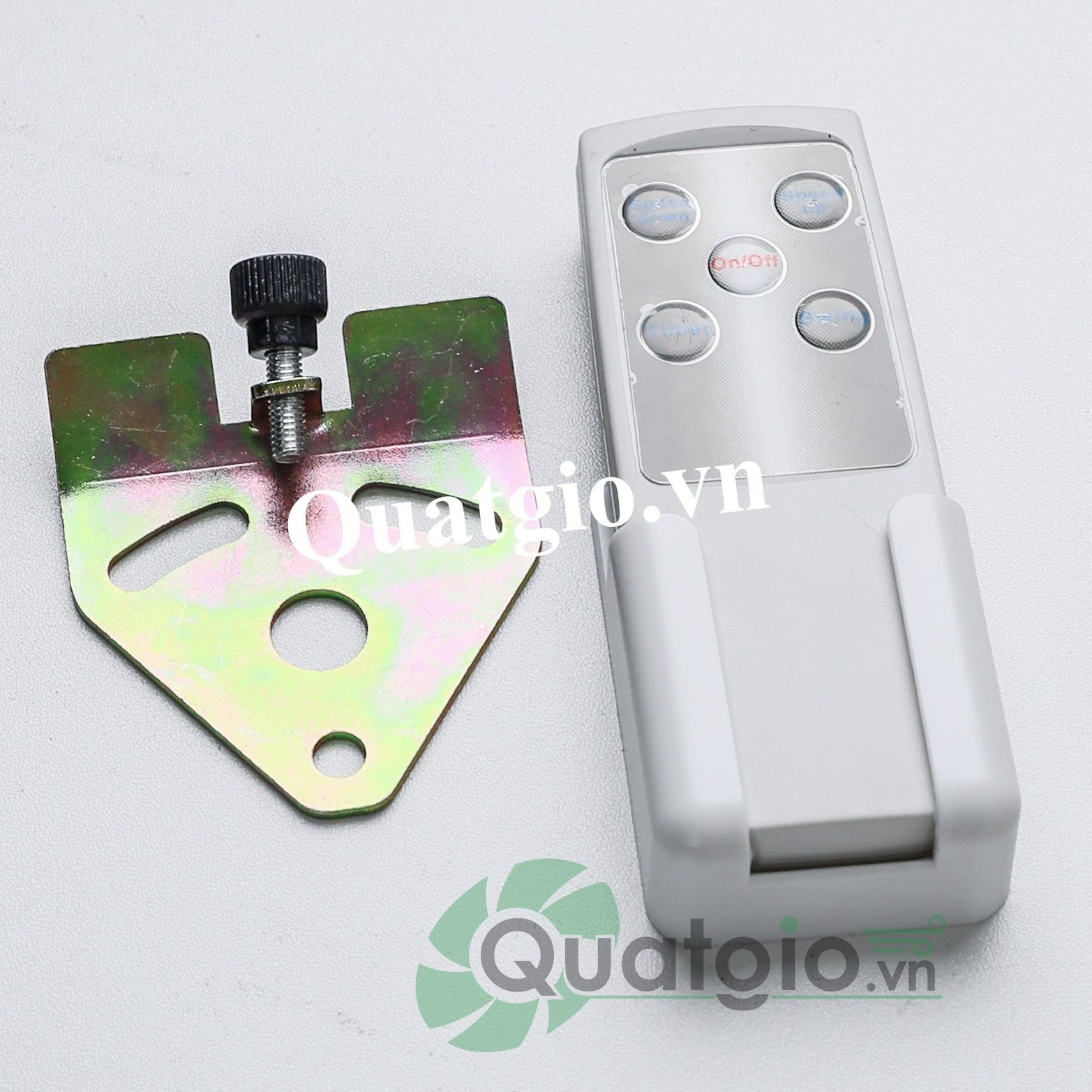 Quạt treo công nghiệp có Remote HW-45DC - 106W ( cánh vàng )