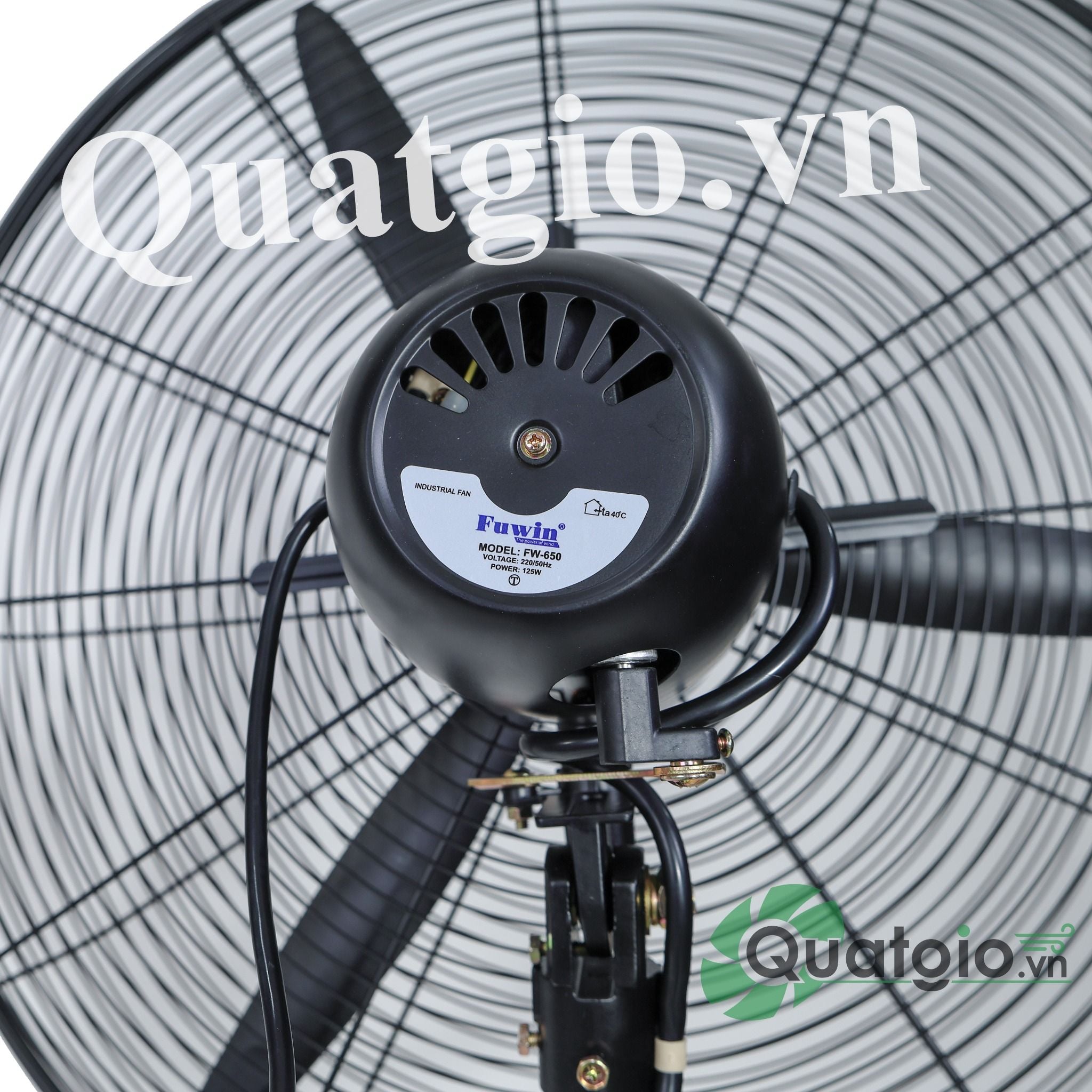 Quạt treo công nghiệp Fuwin FW-500 công suất 103W - có hộp số