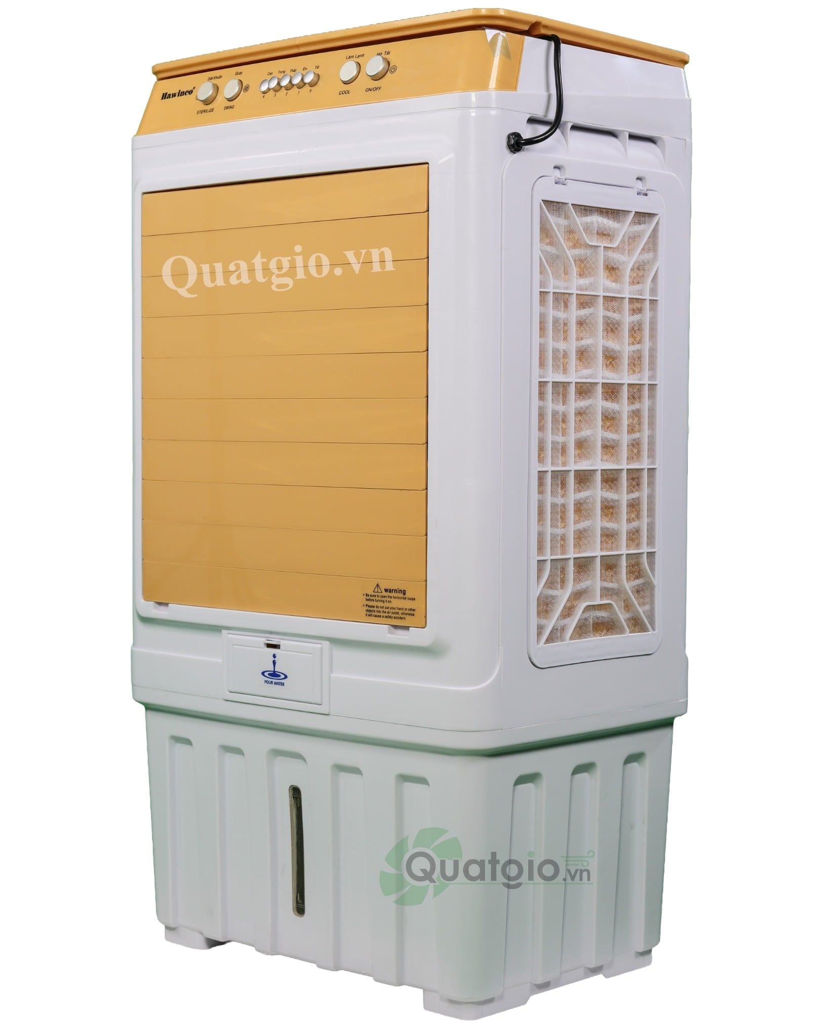 Quạt làm mát hơi nước điều hòa Hawin HSN-55C - 130w - Bản cơ - 40L