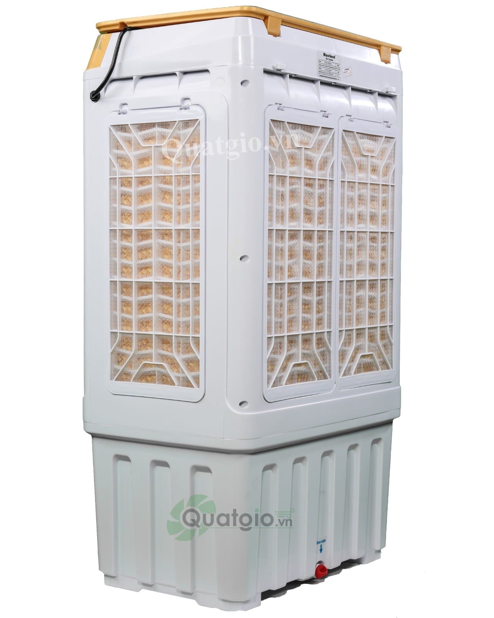 Quạt làm mát hơi nước điều hòa Hawin HSN-55C - 130w - Bản cơ - 40L