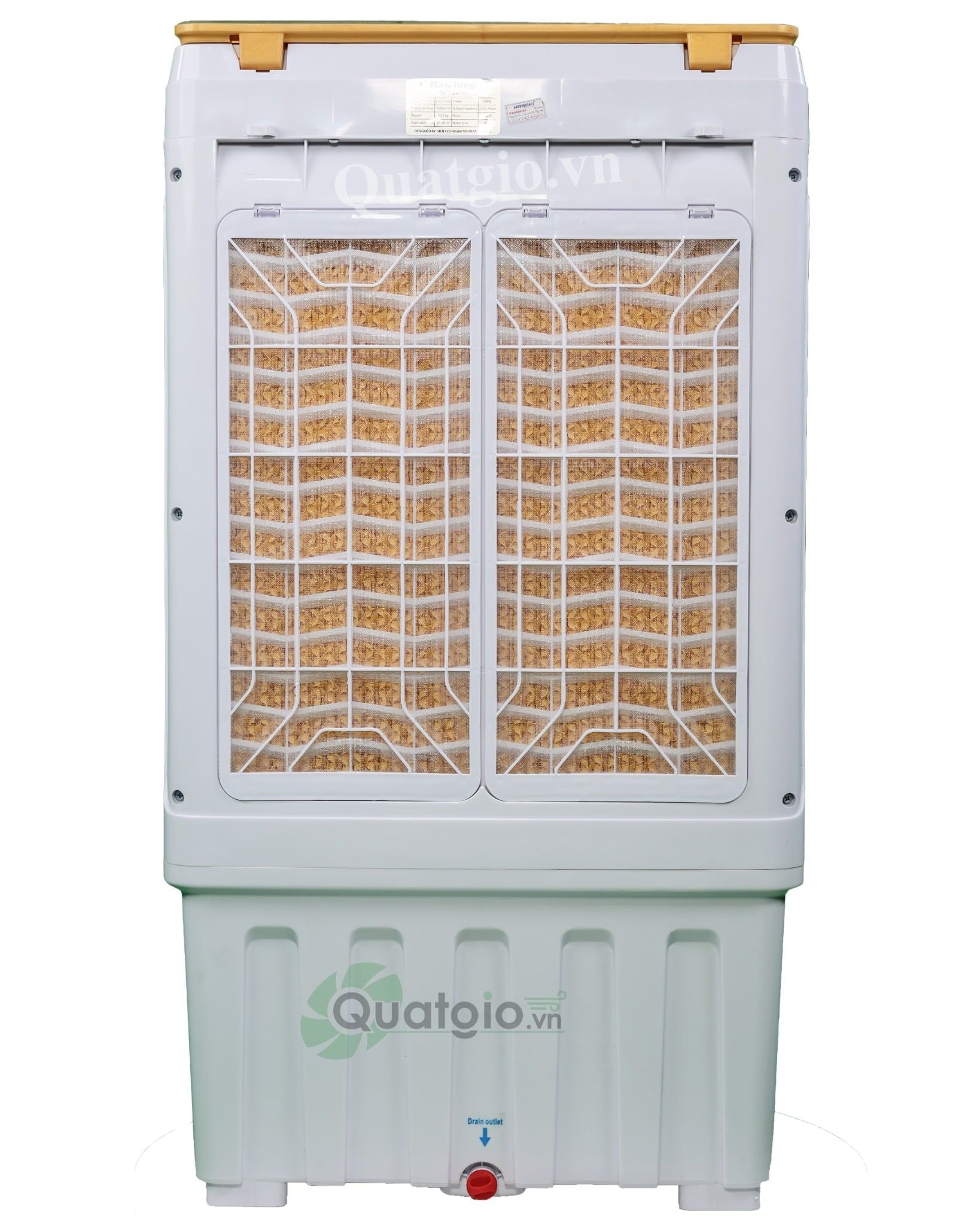 Quạt làm mát hơi nước điều hòa Hawin HSN-55C - 130w - Bản cơ - 40L