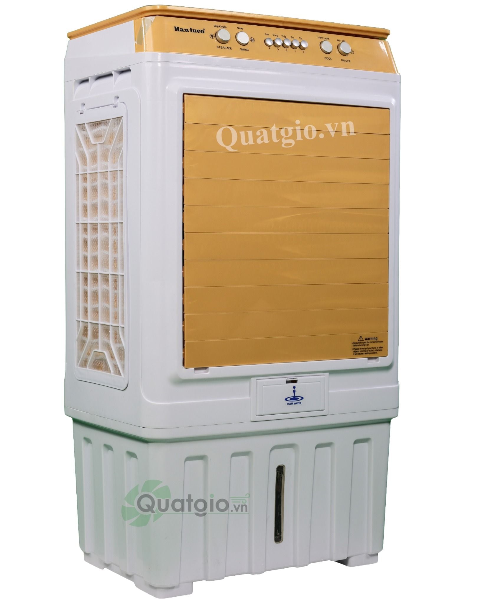 Quạt làm mát hơi nước điều hòa Hawin HSN-55C - 130w - Bản cơ - 40L