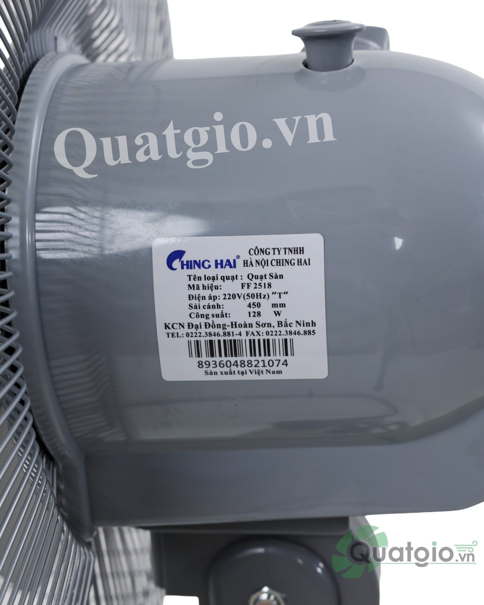 Quạt sàn lửng Ching Hai FF2518 - 45cm - 128W