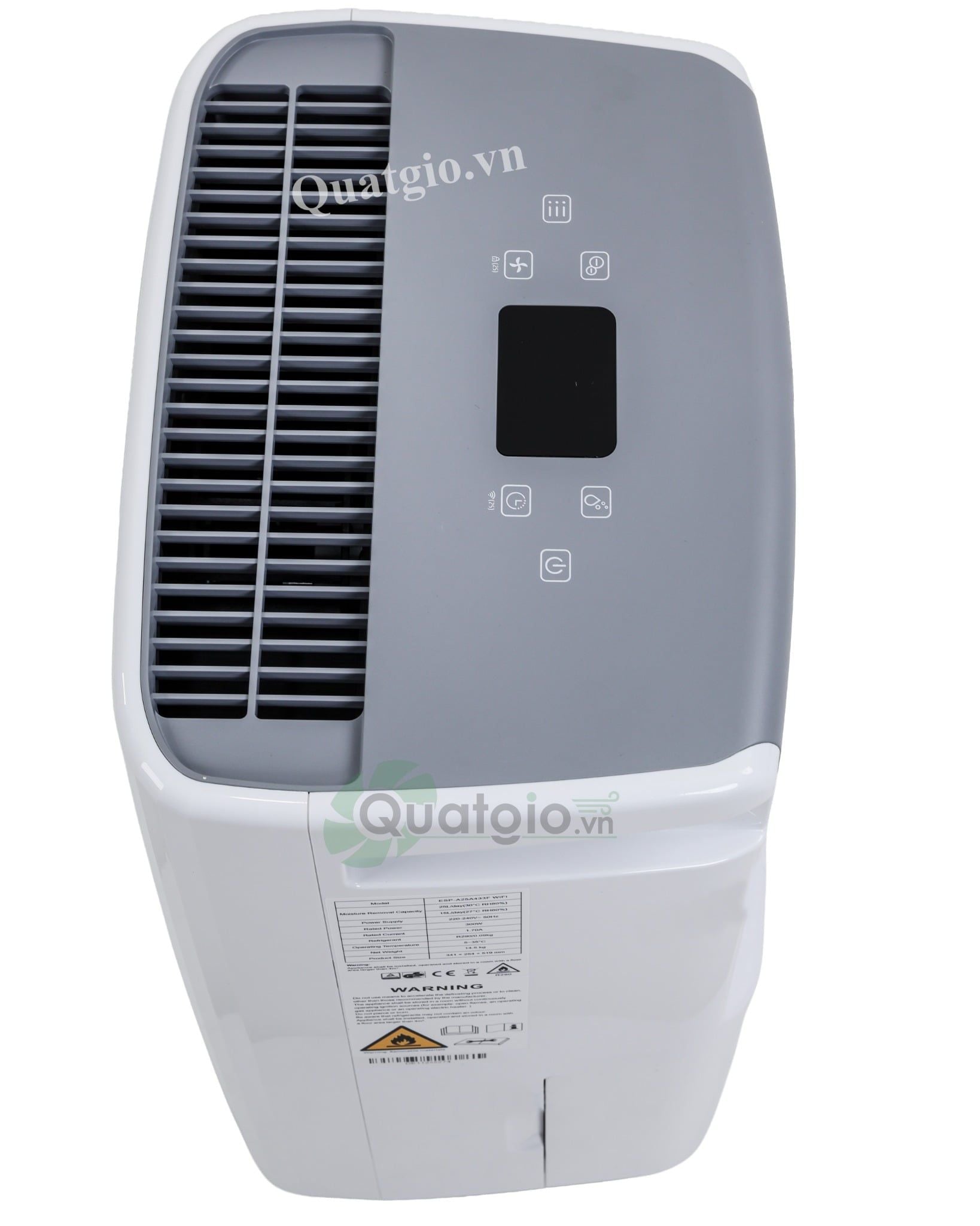 Máy hút ẩm kèm lọc không khí 25 lít Espark ESP-A25A433F