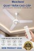 Quạt Trần 3 Cánh Sải Cánh HAWINCO QT1400DC
