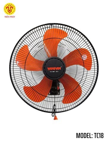 Quạt treo công nghiệp Yanfan TC18 65W sải cánh 45cm
