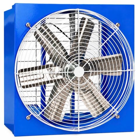 Quạt Thông Gió Vuông Xanh Hai Mặt Lưới Hasaki HVN-LS (HVN 30LS – HVN 70LS)