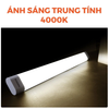 Đèn LED bán nguyệt Oval nhôm Nanoco 20W (600 mm)