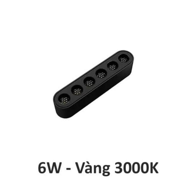 Đèn chiếu điểm lưới chống chói nam châm Nanoco NMGNG06xB 6W góc 24°