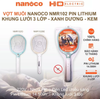 Vợt muỗi sạc điện Nanoco NMR102 có đèn LED