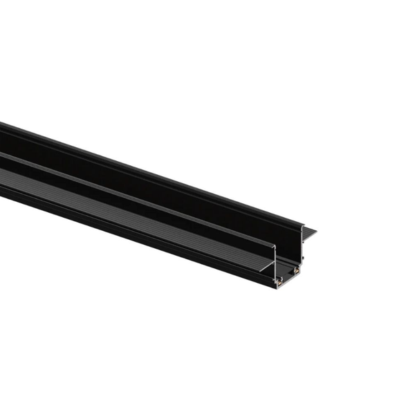 Thanh ray nam châm lắp âm kèm nắp nhựa Nanoco NMG2-RR (khoét trần W34,2/H22)