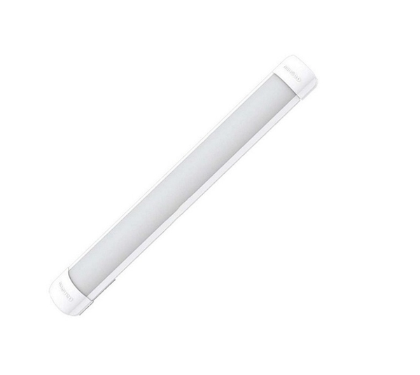 Đèn LED bán nguyệt khung nhôm trắng Nanoco NSHV456 45W (1200 mm, trắng 6500K)