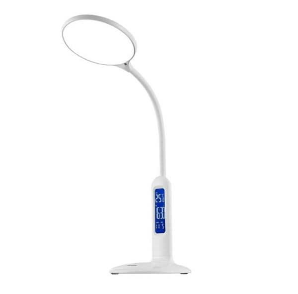 Đèn bàn LED Nanoco NDKR478 8W tích hợp đồng hồ điện tử
