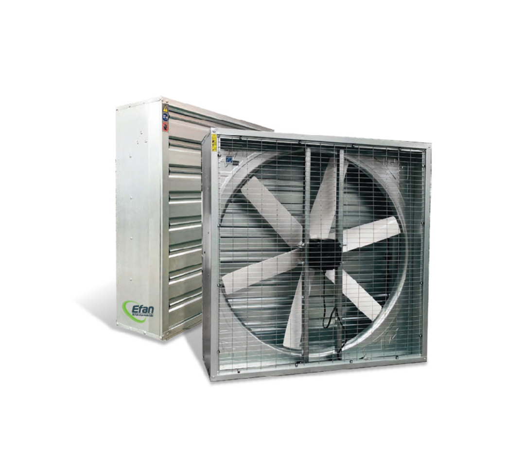 Quạt vuông thông gió truyền động trực tiếp Efan EF-A-90AN / EF-A-106AN / EF-A-122AN / EF-A-138AN